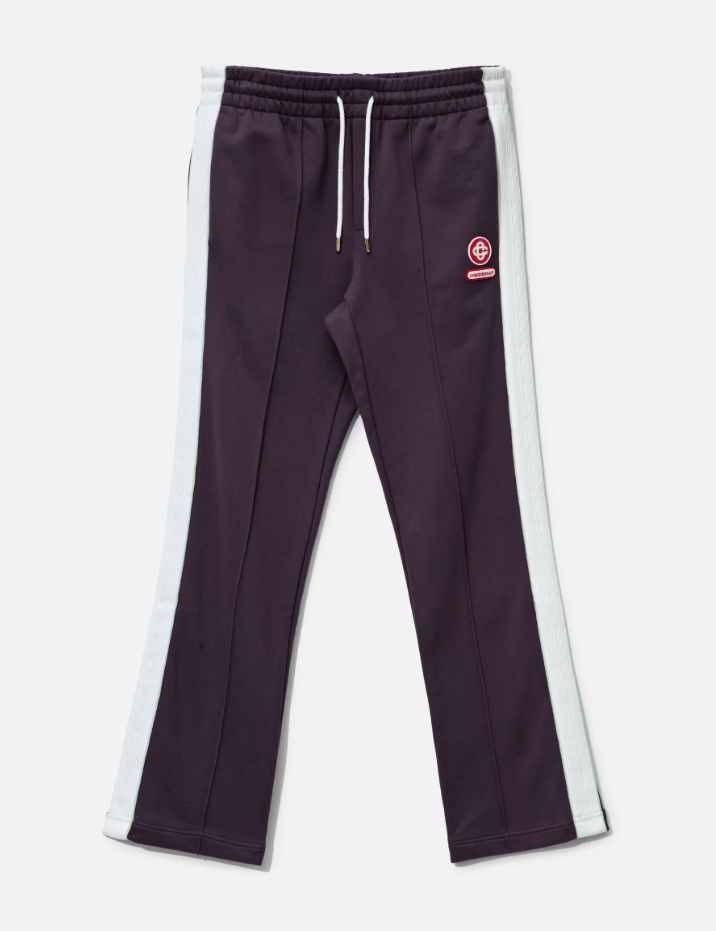 Casablanca BNWT AW25 CASABLANCA LAUREL TAPE PINTUCK JOGGER SWEATPANTS L Size US 34 / EU 50 - 1 Thumbnail