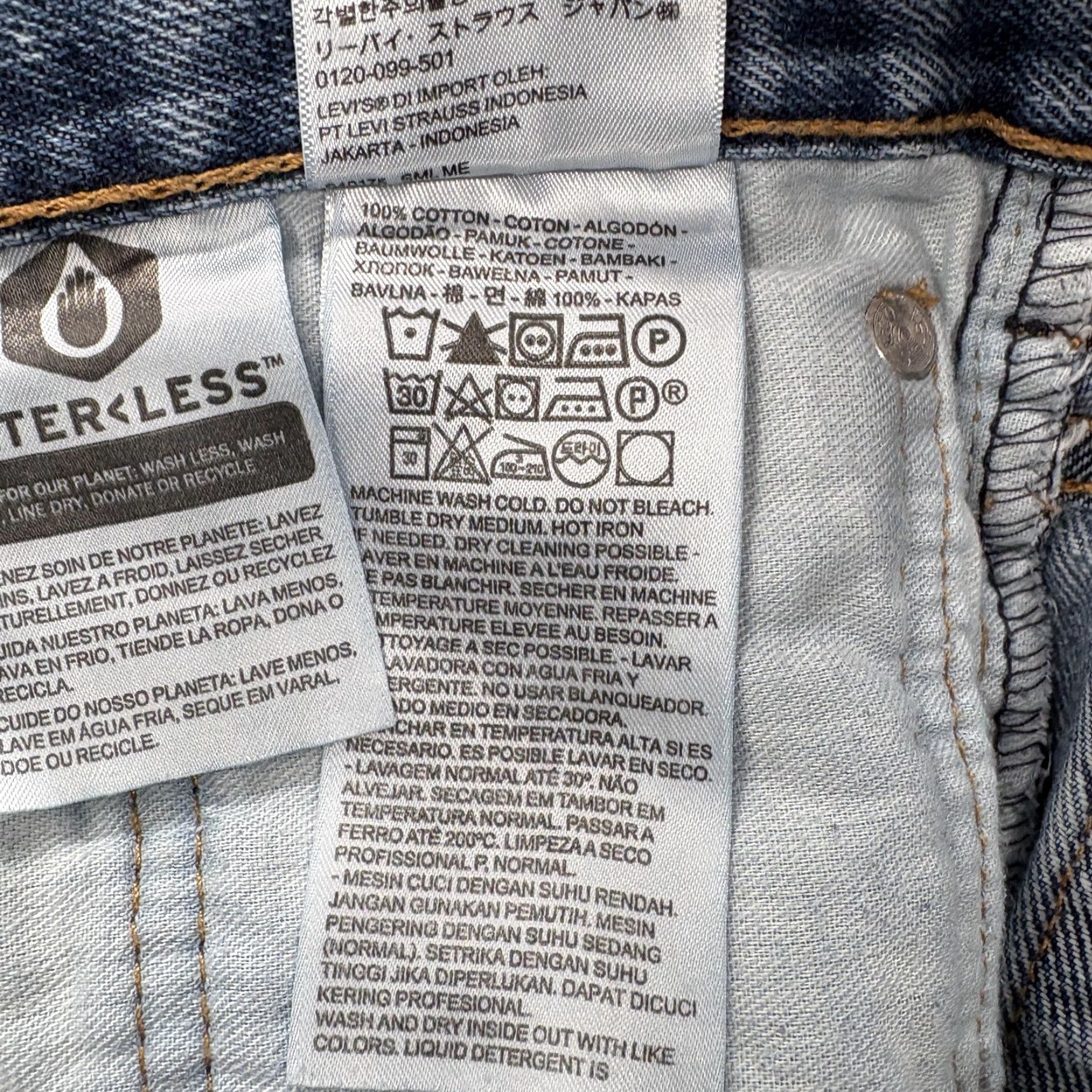 Levi's VINTAGE Levis 517 Jeans Mens 40x25 Blue Medium Wash Denim Bootcut Western Cowboy Rodeo Size US 40 / EU 56 - 4 Thumbnail