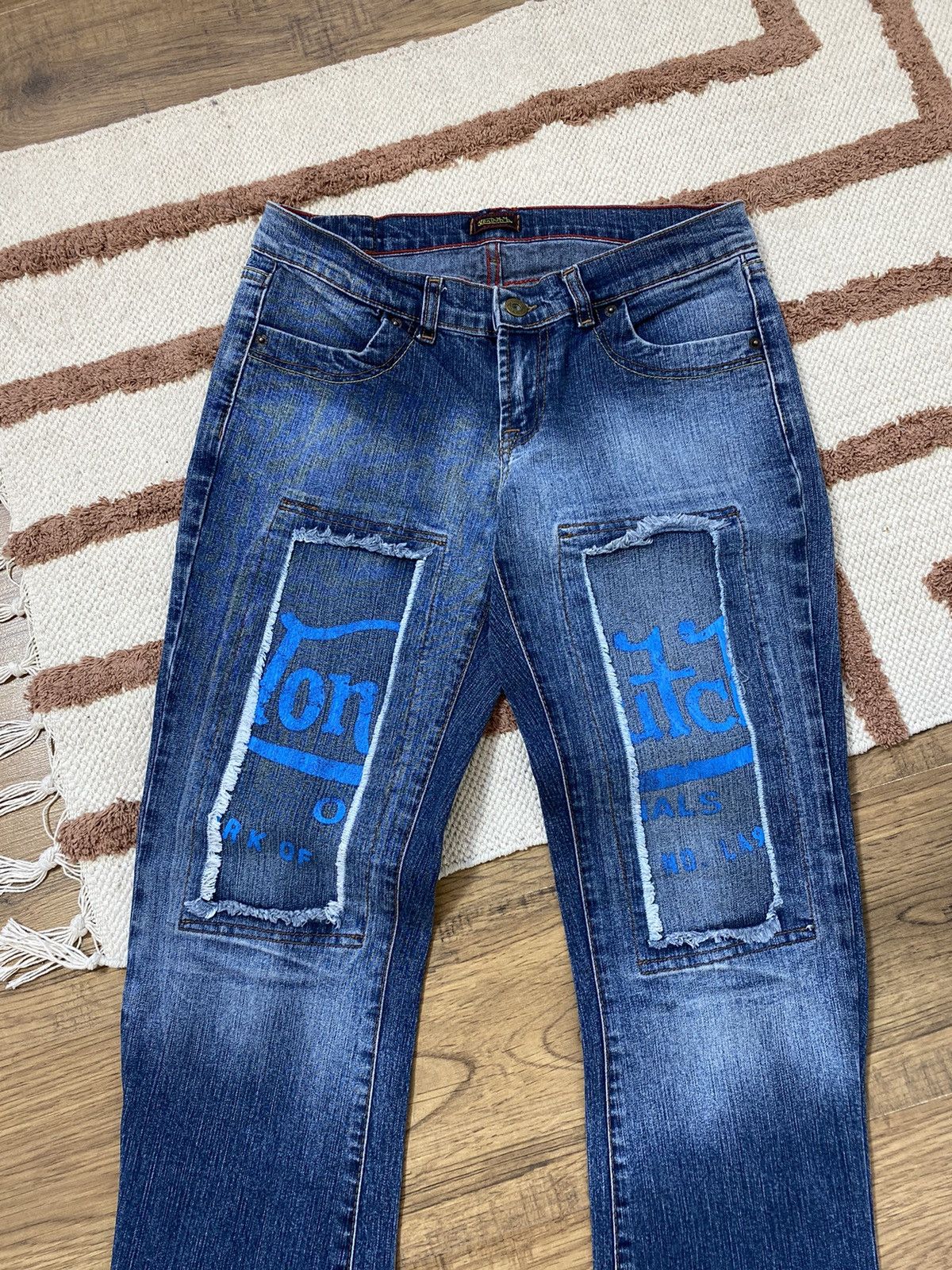 Von Dutch VINTAGE VON DUTCH WASHED JEANS Size 27" / US 4 / IT 40 - 3 Thumbnail