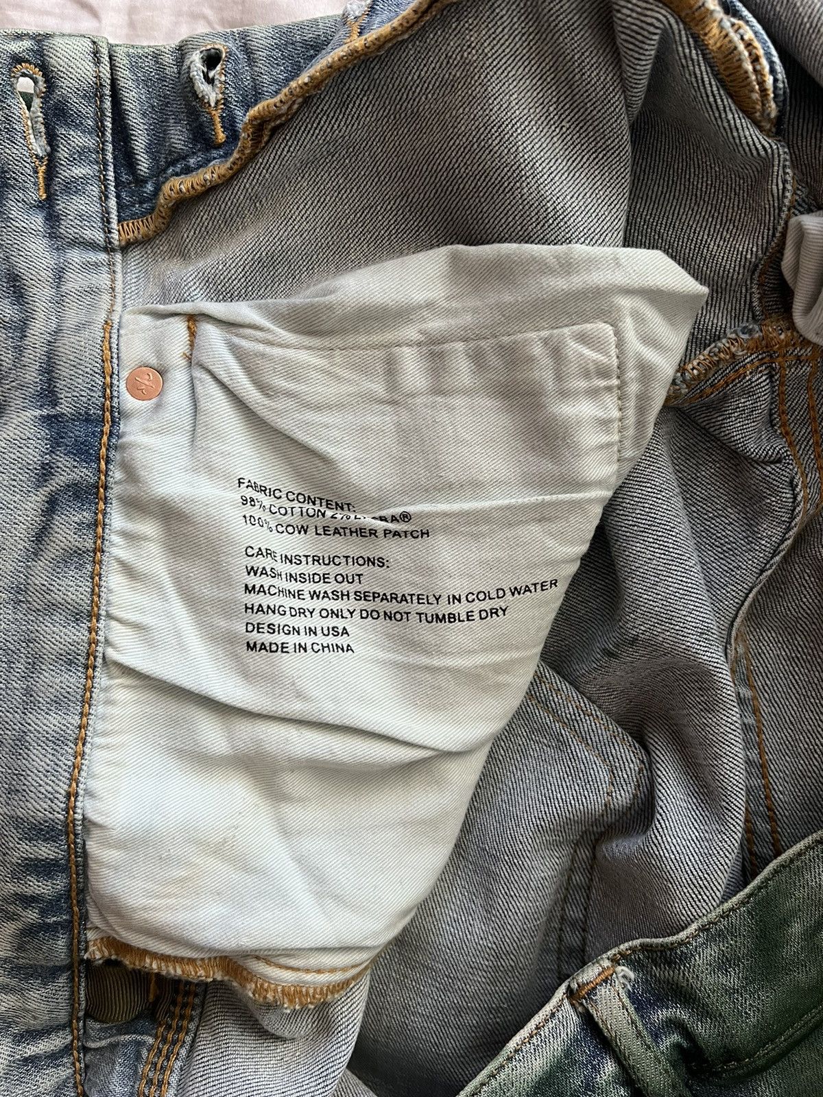 Purple Purple Jeans Size US 38 / EU 54 - 5 Thumbnail