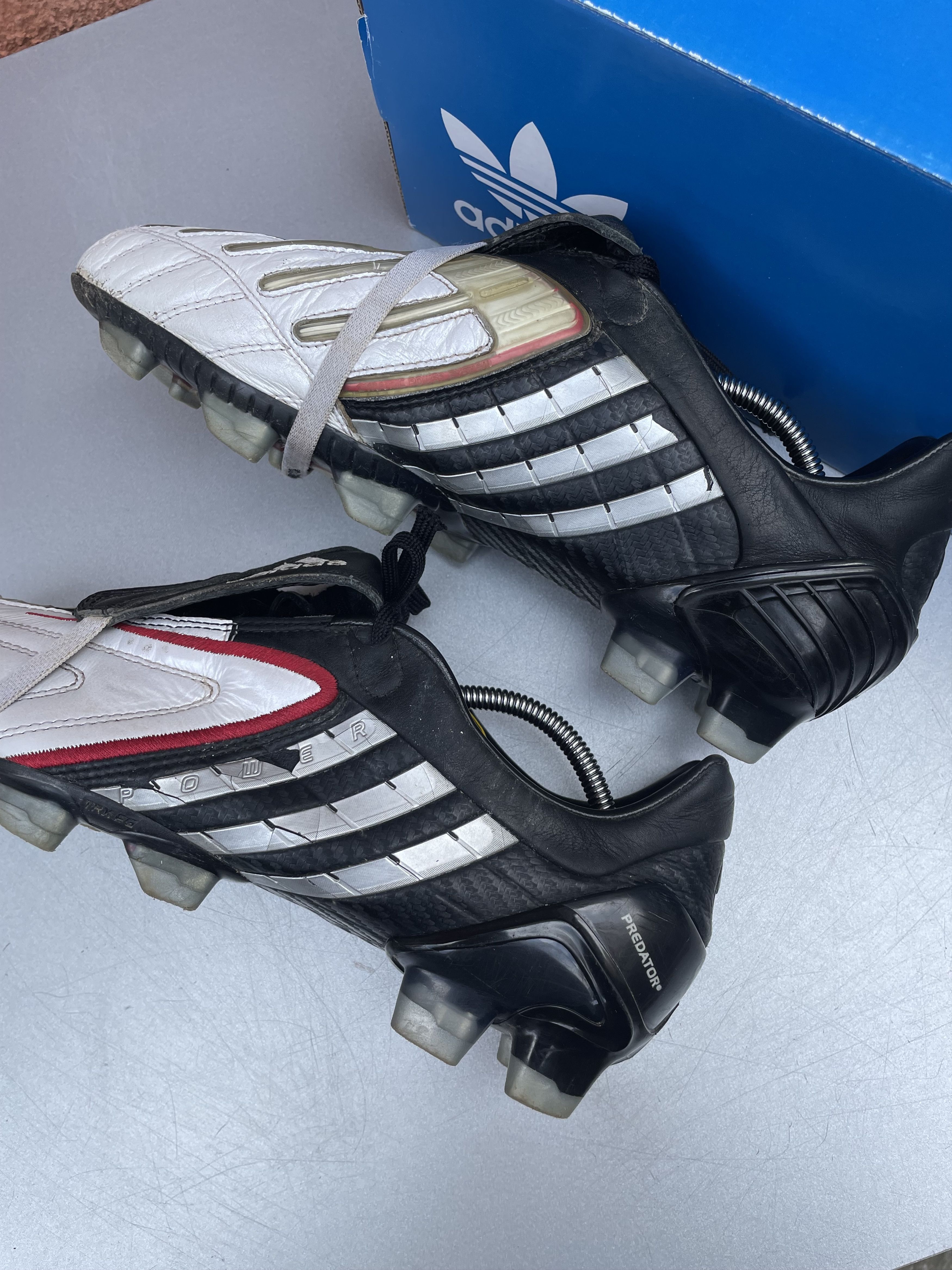 Adidas × Vintage Adidas Predator Power-swerve TRX FG 9 US RARE Classic Size US 9 / EU 42 - 6 Thumbnail