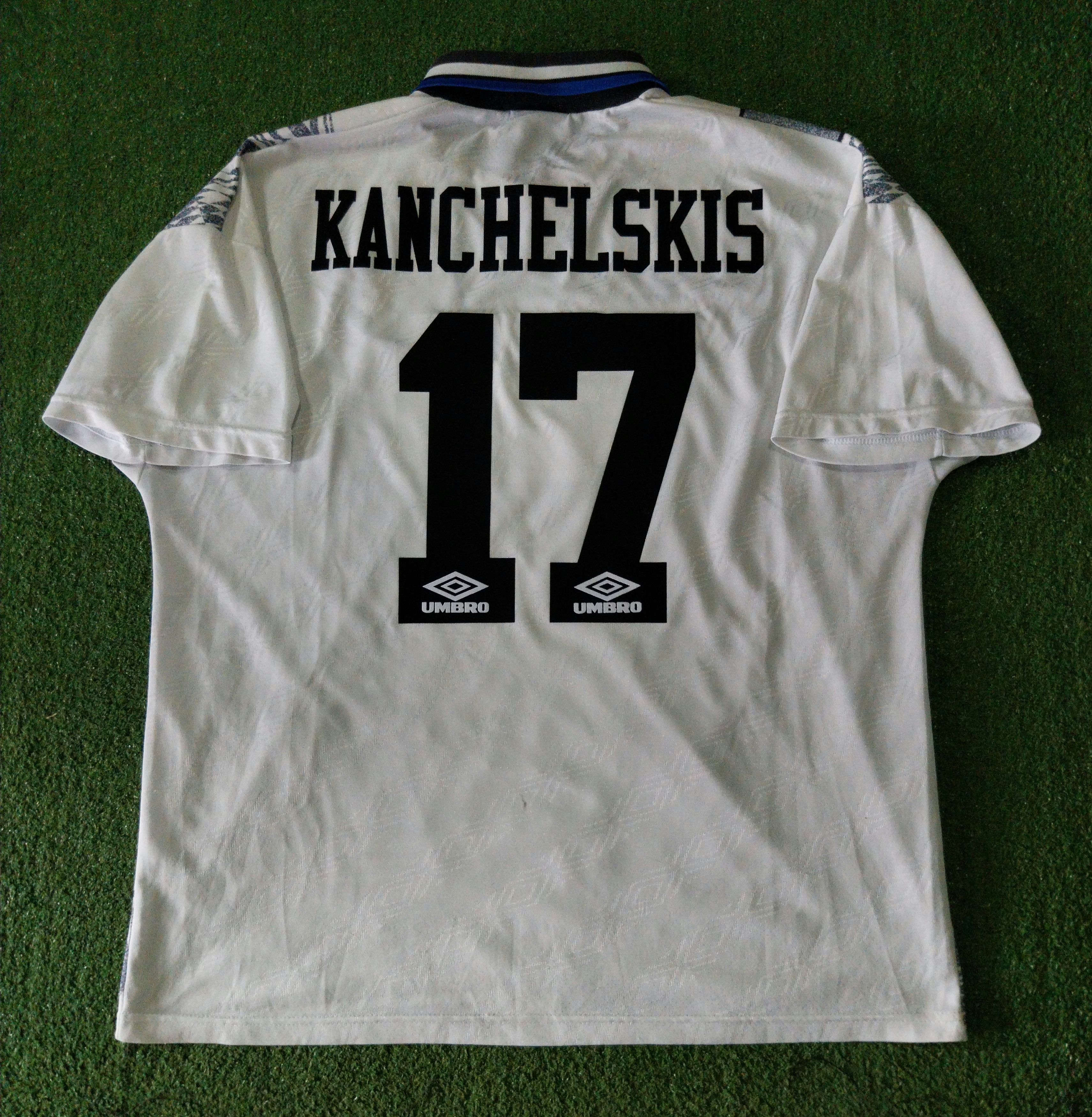 Umbro Everton away 1996/1997 andrei kanchelskis jersey football Size US XL / EU 56 / 4 - 2 Thumbnail