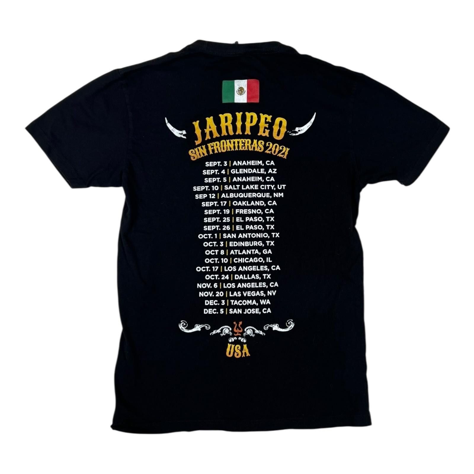 Next Level Pepe Aguilar Jaripeo Sin Fronteras 2021 Shirt Women's Medium Size M / US 6-8 / IT 42-44 - 3 Thumbnail