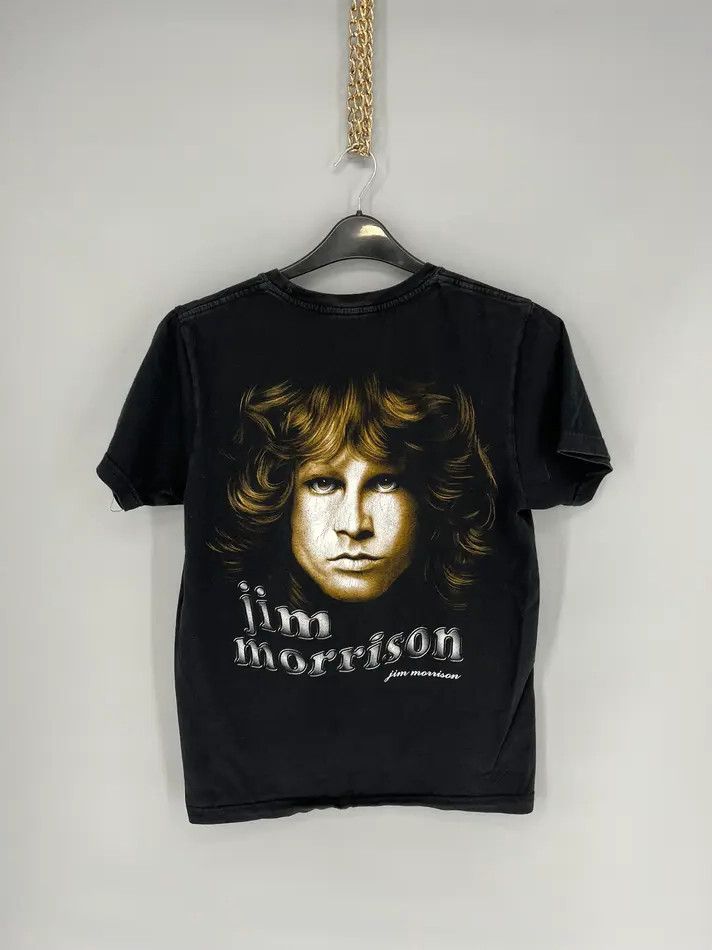 Band Tees × Vintage Vintage Y2k Jim Morrison The Doors Rare T-Shirt Band Tee Size US S / EU 44-46 / 1 - 10 Thumbnail