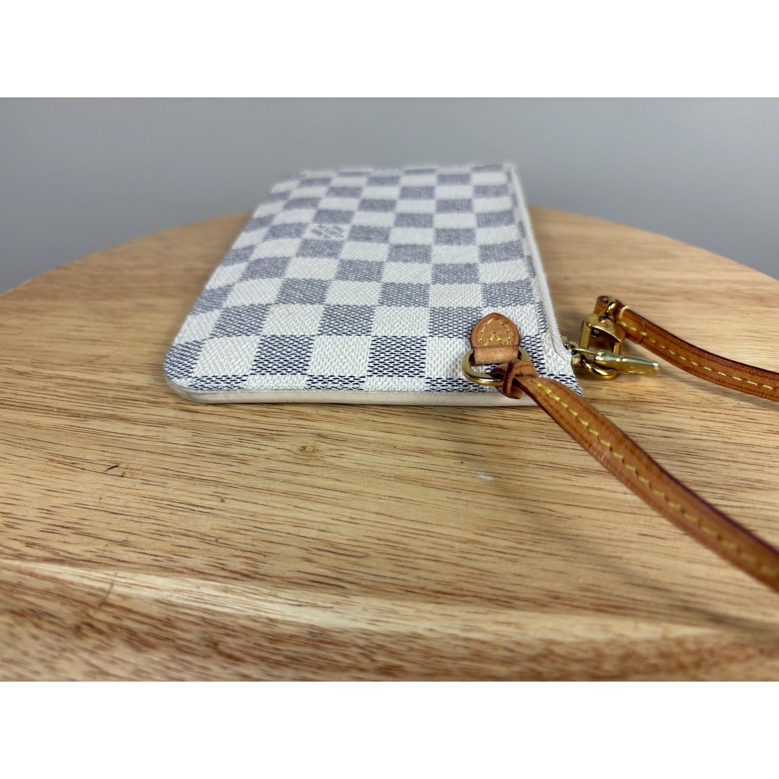 Louis Vuitton Authentic Louis Vuitton Neverfull PM Pouch Damier Azur Size ONE SIZE - 5 Thumbnail