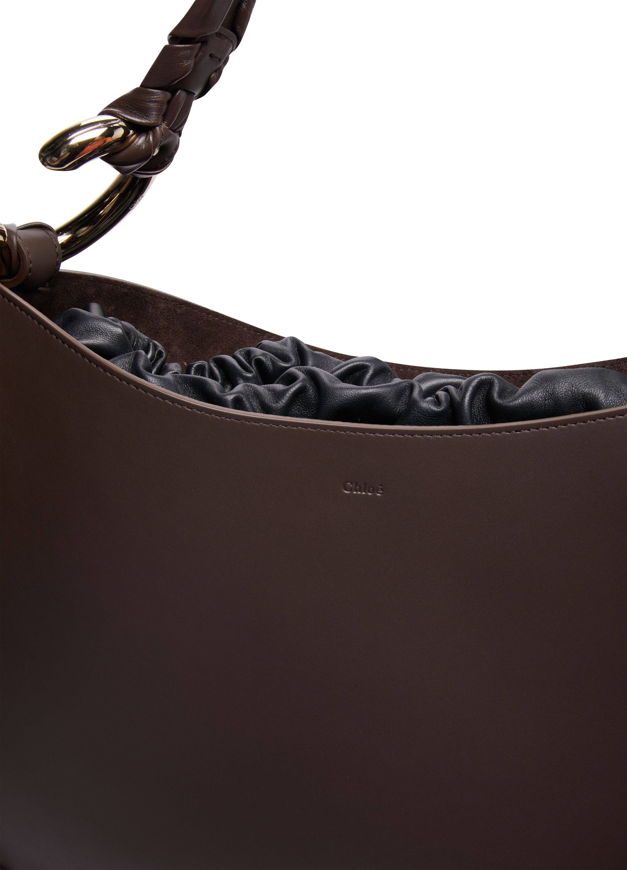 o1loc1c0424 Size: OS CHC22 Mate Large Hobo Bag in Bold Brown