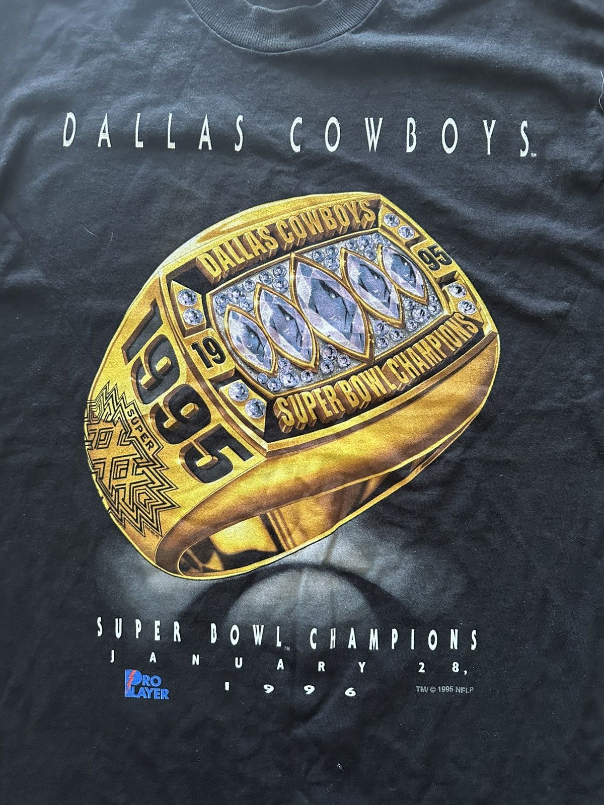 Pro Player × Salem Sportswear × Vintage VTG 90s 1996 SUPER BOWL XXX DALLAS COWBOYS CHAMPIONS RING Size US L / EU 52-54 / 3 - 2 Thumbnail