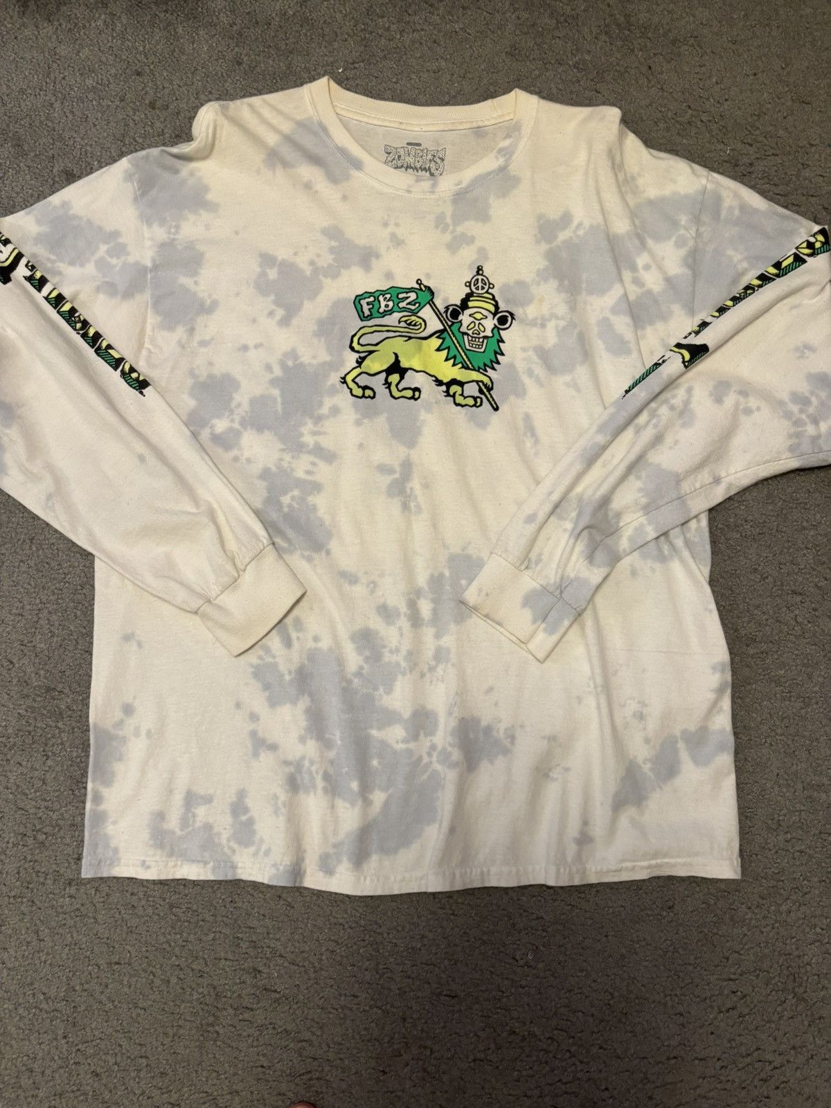 Flatbush Zombies Flatbush Zombies Tie-Dye L/S Tee Size US L / EU 52-54 / 3 - 1 Thumbnail