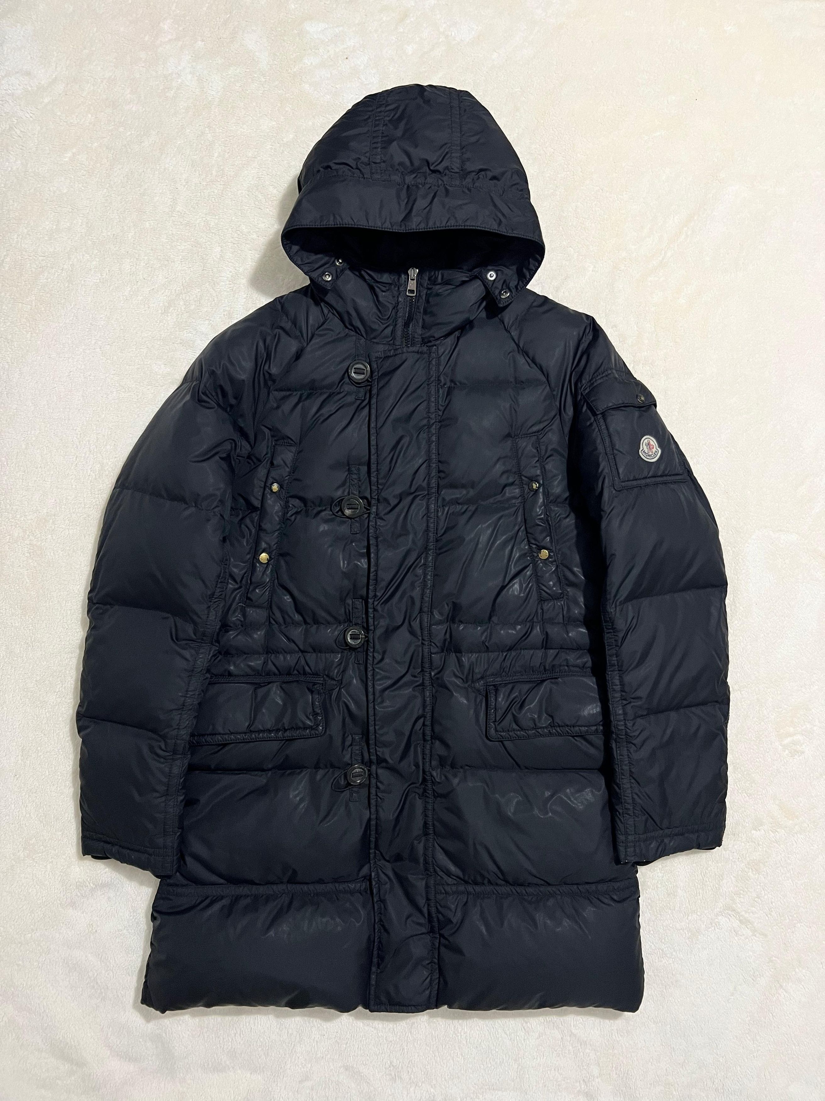 Moncler Moncler long vintage down parka Size US XL / EU 56 / 4 - 1 Thumbnail