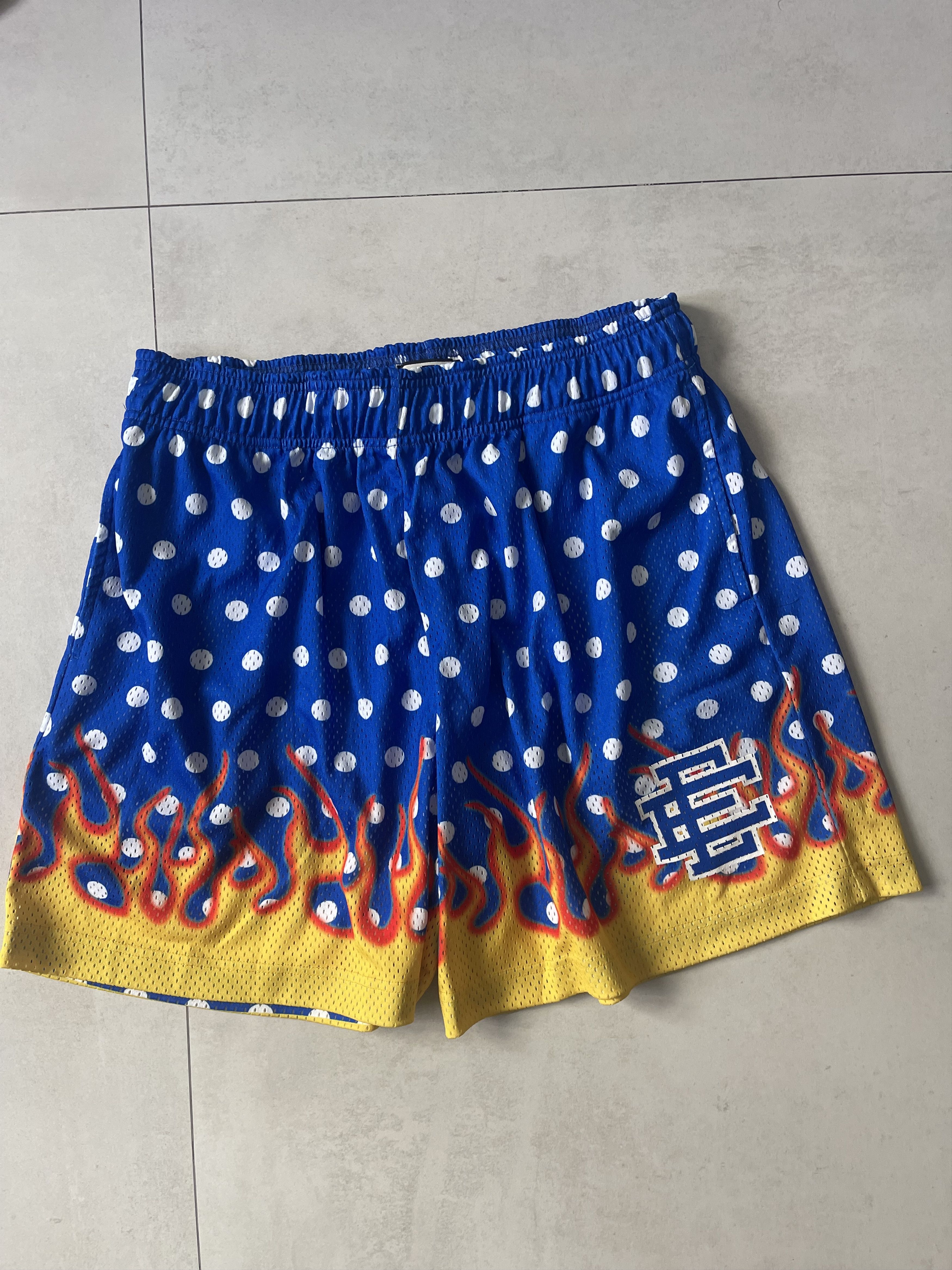 Eric Emanuel Eric Emanuel OG Flames - Polka Dot XL Size US 34 / EU 50 - 1 Thumbnail