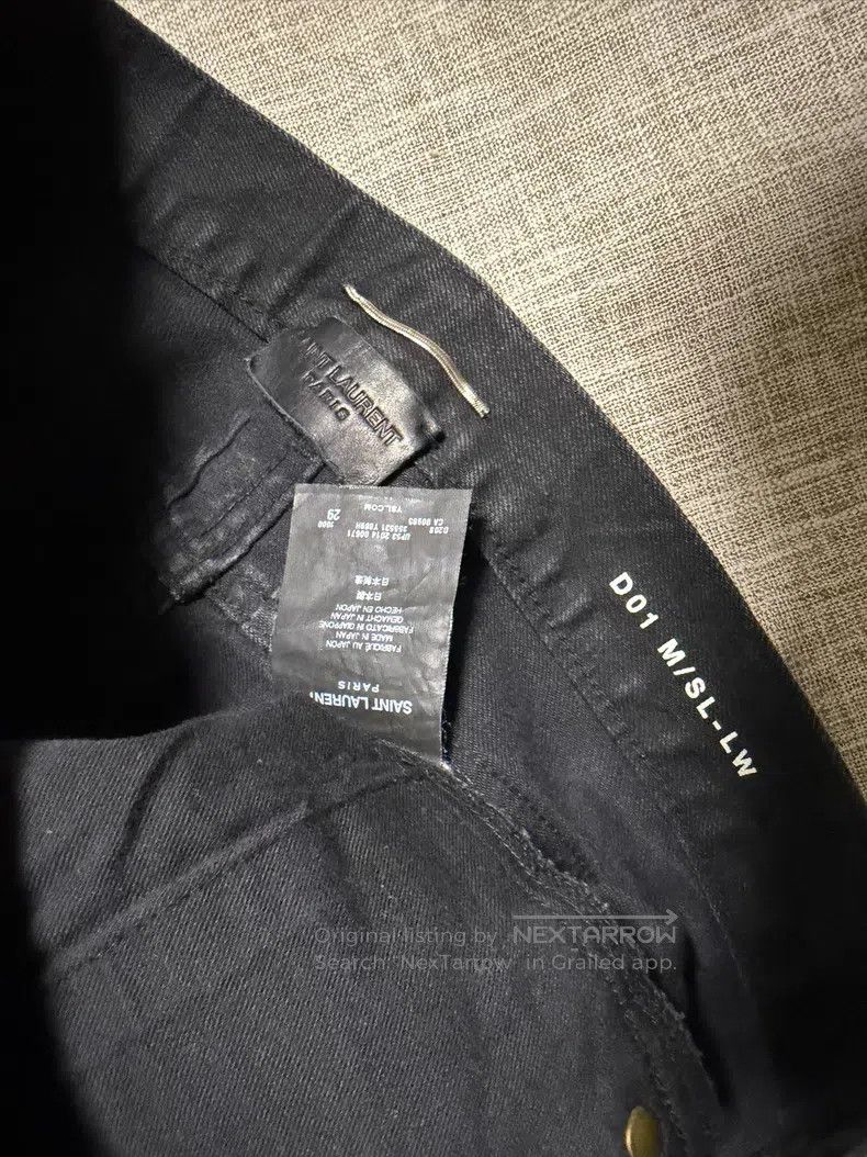 Saint Laurent Paris Saint Laurent Paris Jeans Size US 29 - 3 Thumbnail