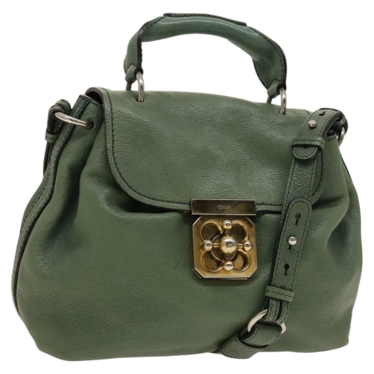 Chloe Chloe Elsie Satchel Leather Size ONE SIZE - 1 Thumbnail