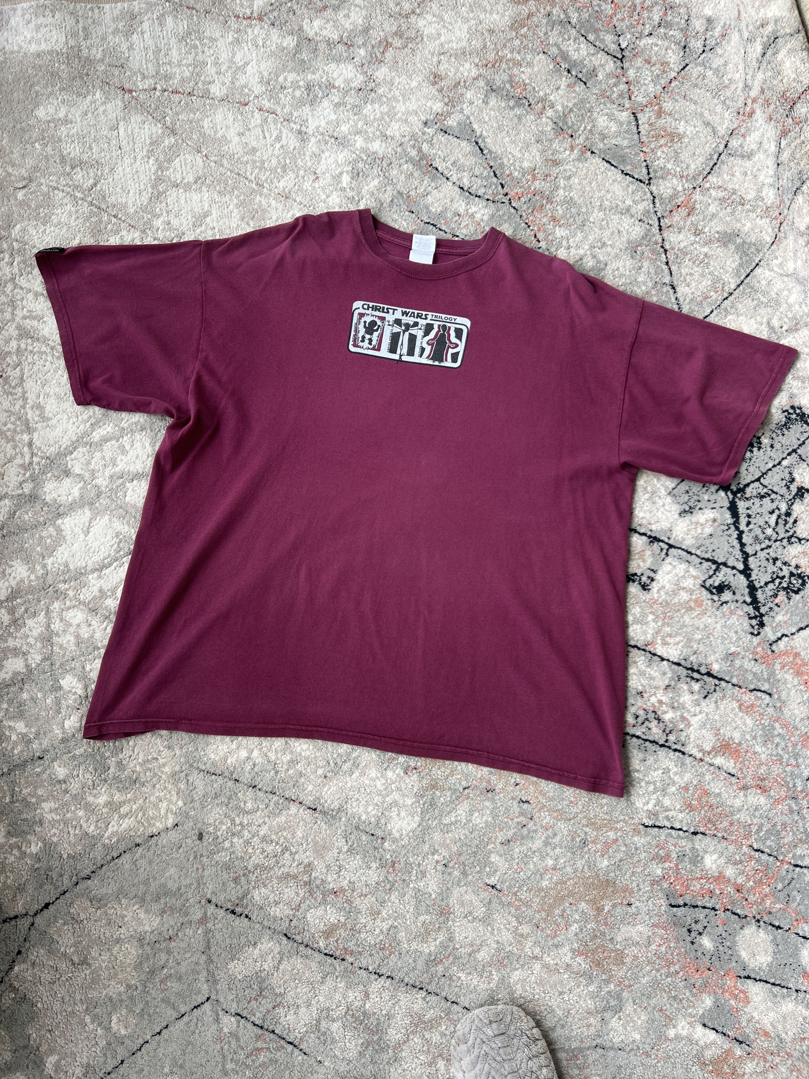 Star Wars Christ Wars Trilogy Vintage Tee Size US XXL / EU 58 / 5 - 1 Thumbnail