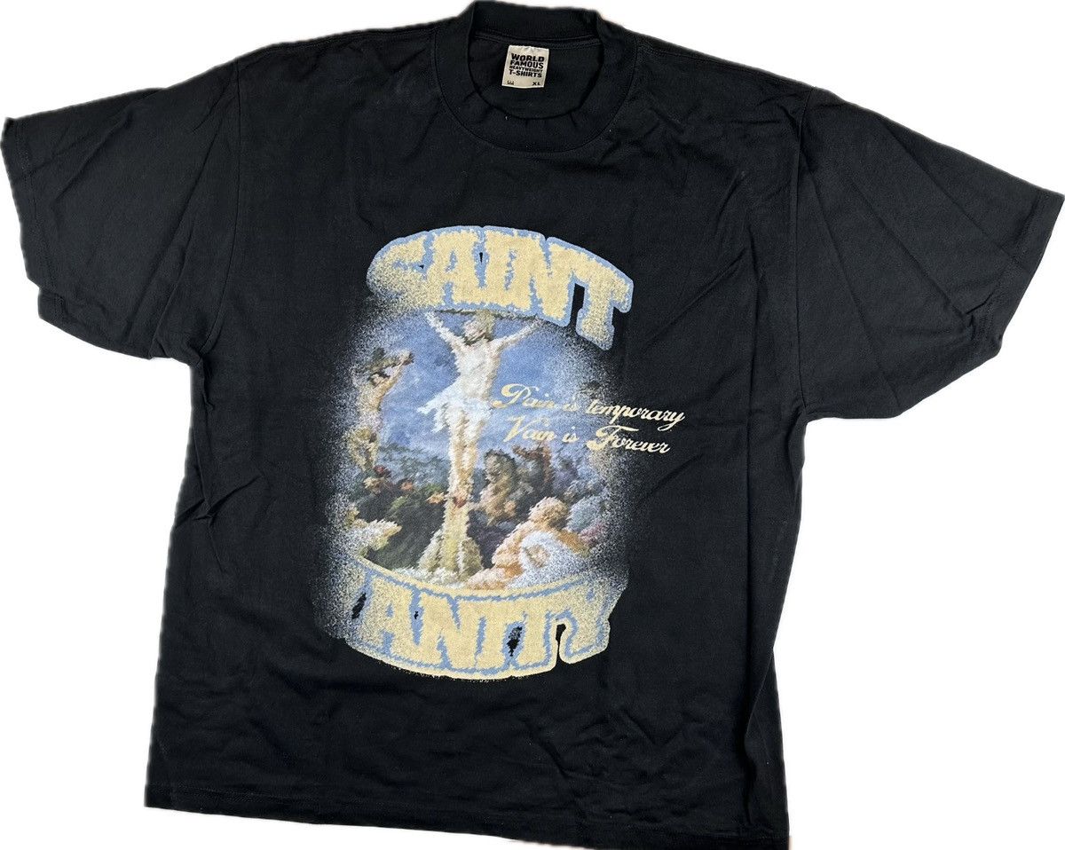 Vintage Saint Vanity Pain T-shirt Size US XL / EU 56 / 4 - 1 Thumbnail