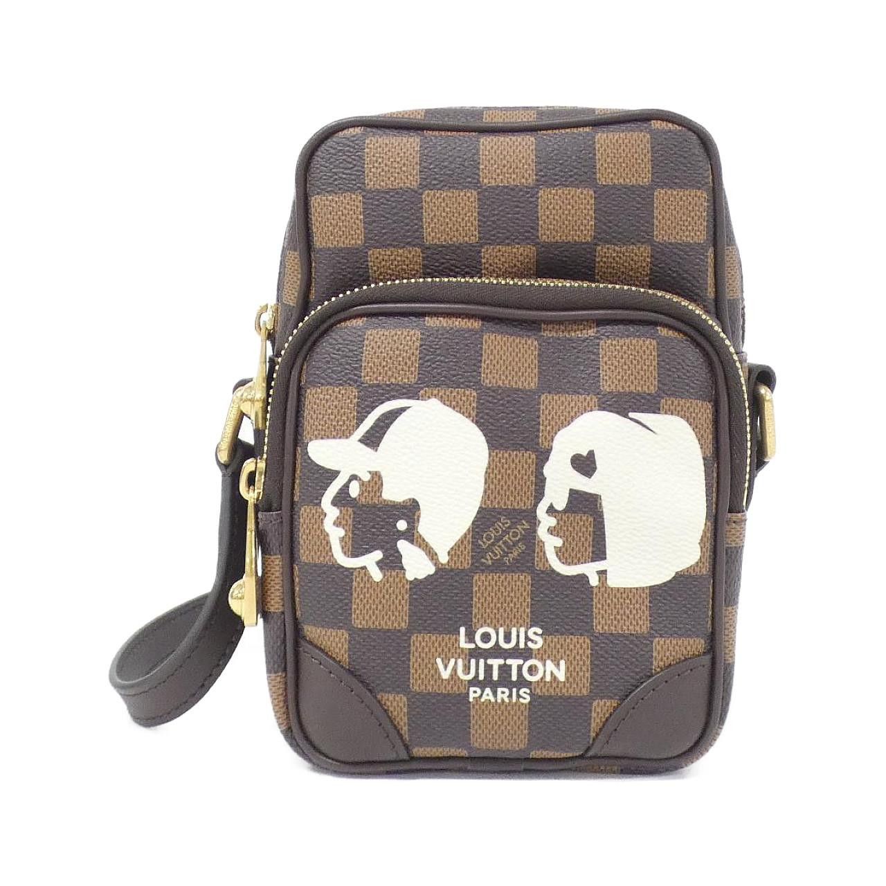 Louis Vuitton Louis Vuitton Louis Vuitton Amazon Damier Shoulder Bag Canvas Shoulder Bag N40768 DUTY FREE for USA Size ONE SIZE - 1 Thumbnail