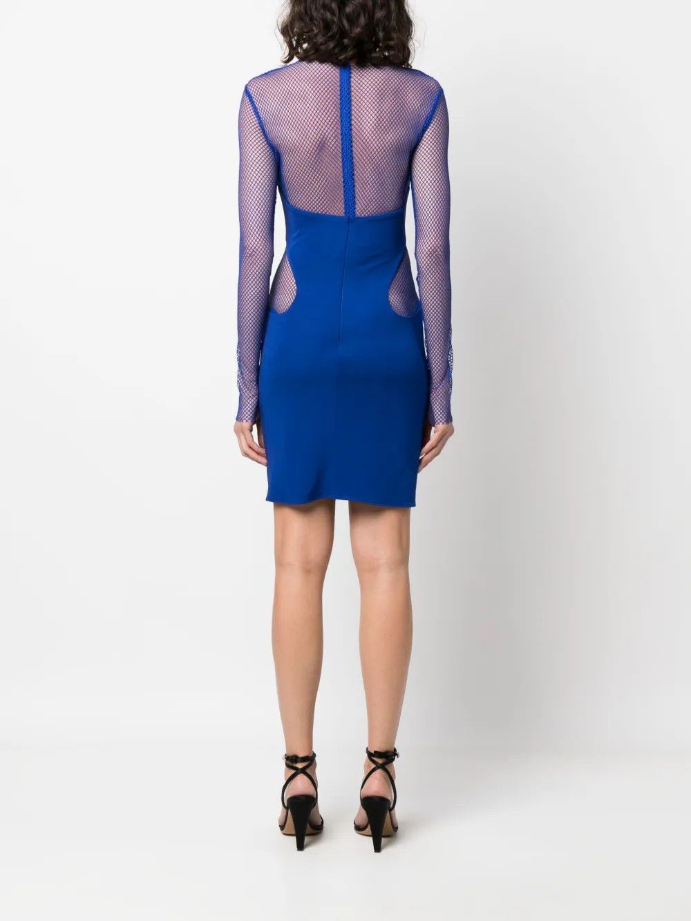 Tom Ford o1y0126 Mini Dress in Blue Size M / US 6-8 / IT 42-44 - 4 Thumbnail