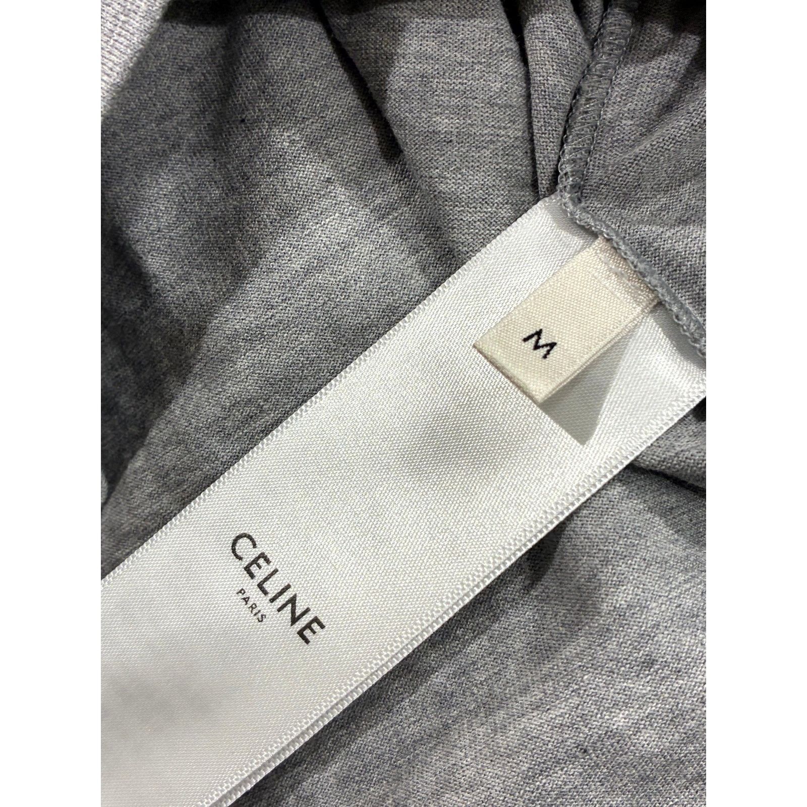 Celine Celine American Flag Grey Tee Size US M / EU 48-50 / 2 - 4 Thumbnail