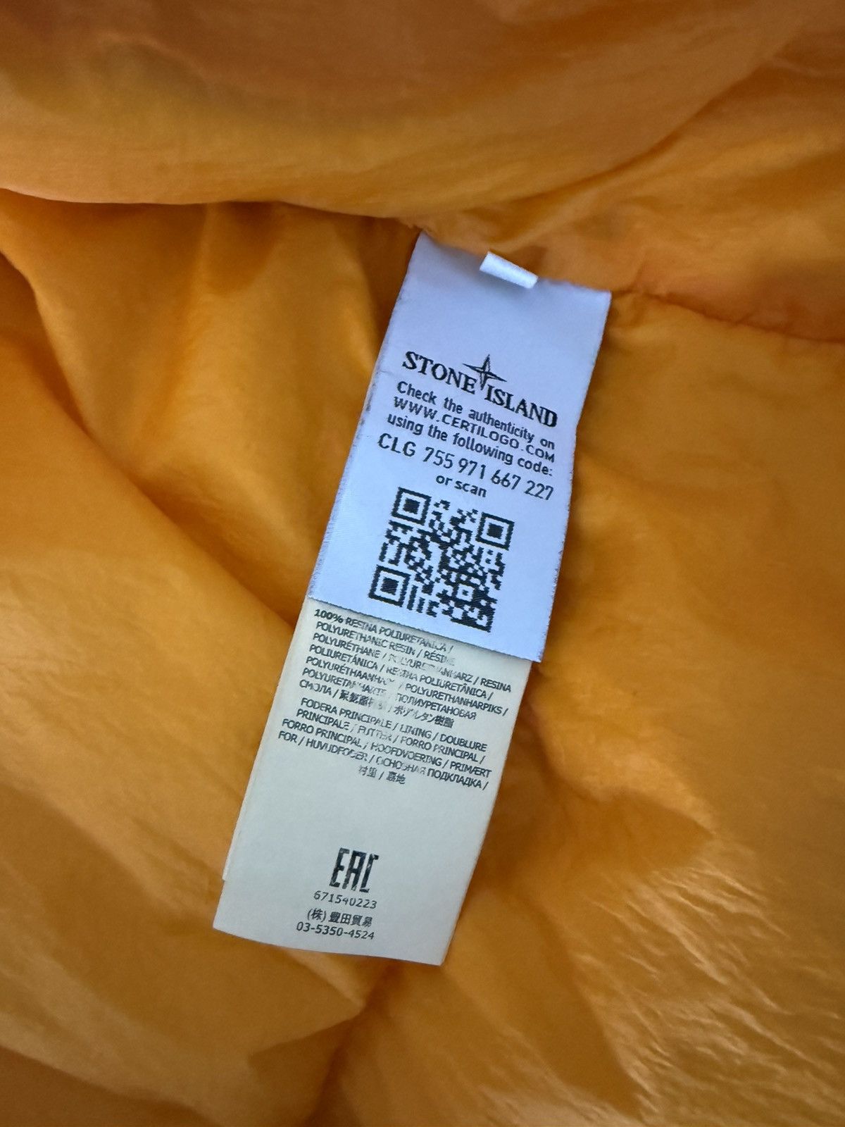 Stone Island Stone Island Garment Dyed Crinkle Reps Ny Down Size US XL / EU 56 / 4 - 7 Thumbnail