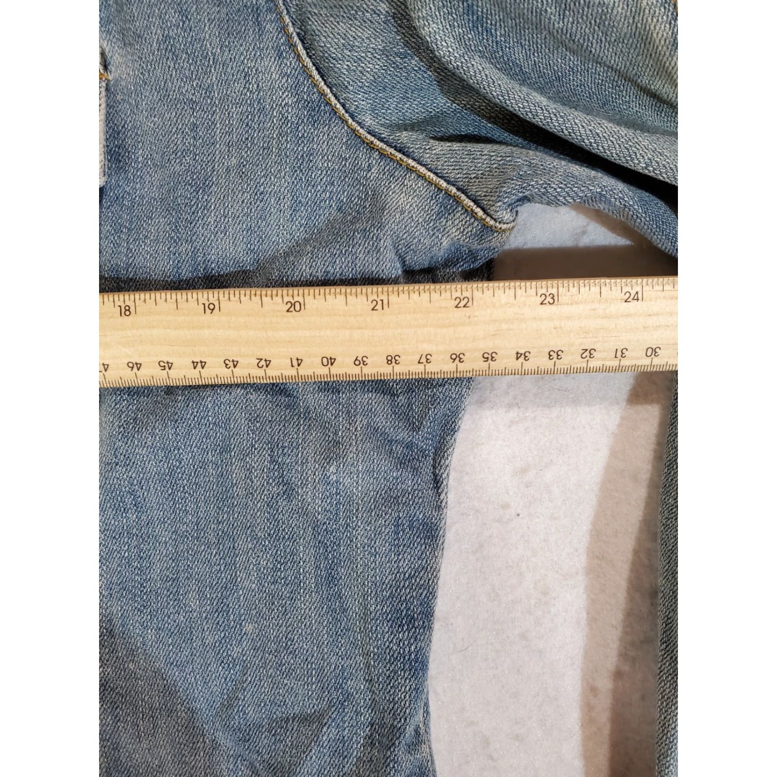 Denime VINTAGE Bit & Bridle Women's Western Blue Denim Jacket Cropped Sz Large Bling Button-up Jacket Size L / US 10 / IT 46 - 5 Thumbnail