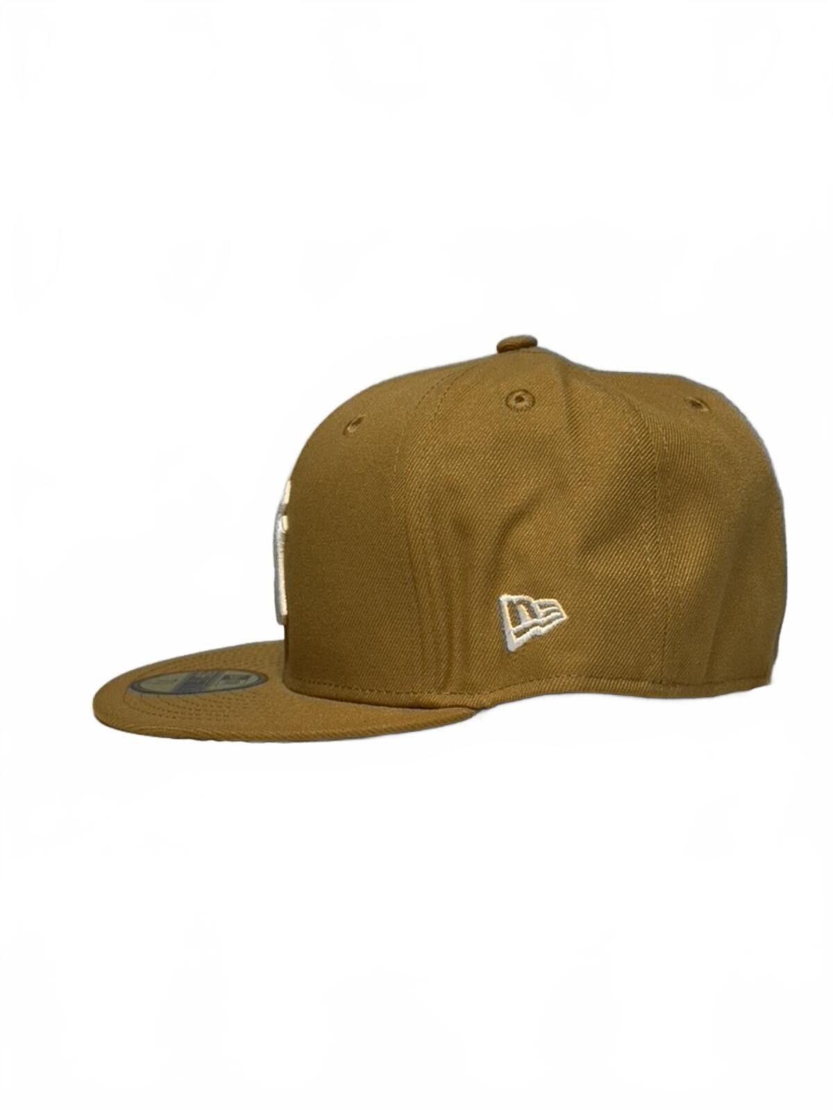 New Era New Era New York Yankees Khaki / Tan 59FIFTY 7 3/8 Size ONE SIZE - 8 Thumbnail