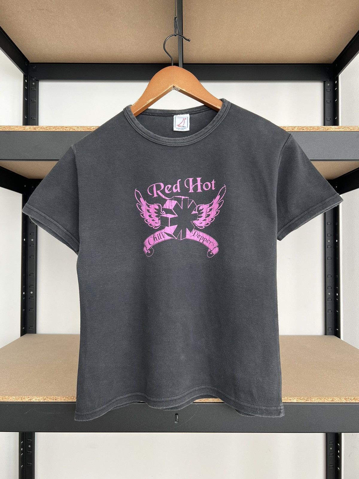 Band Tees Vintage 2000s Red Hot Chili Peppers Womens Black T-shirt Size L / US 10 / IT 46 - 1 Thumbnail