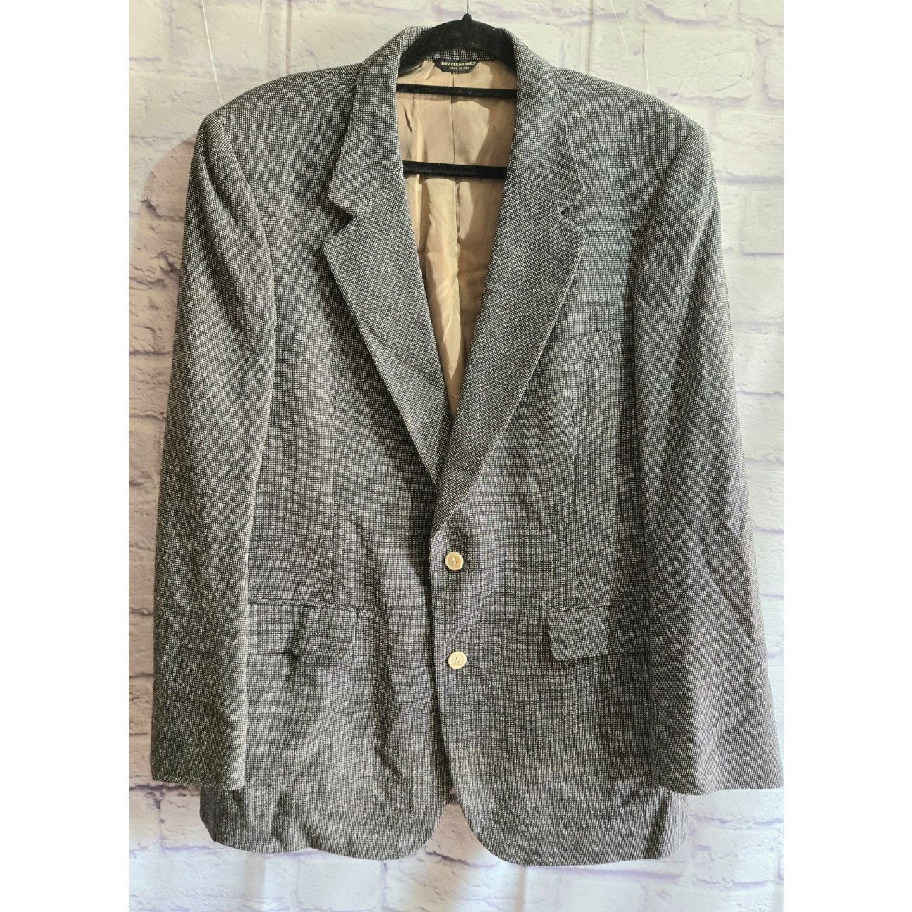 Other Bill Blass Dillards Black White Woven Size 46 Men's Blazer Size US XL / EU 56 / 4 - 1 Thumbnail