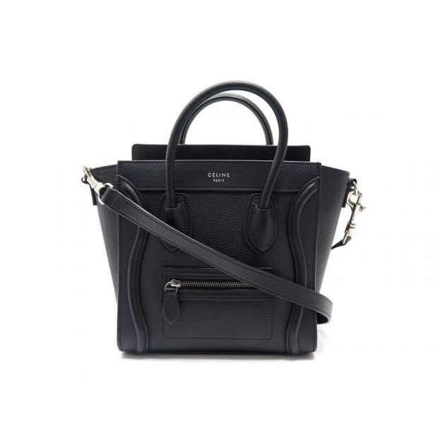 Celine o1w1db10326 189243DRU Size :OS/ Nano Crossbody Bag in Black Size ONE SIZE - 1 Thumbnail