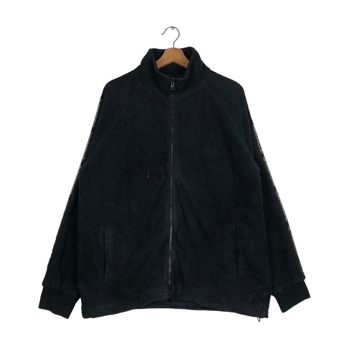 Japanese Brand 📌Vintage Fleece Jacket Zipper T&C Surf Design Size US M / EU 48-50 / 2 - 2 Thumbnail