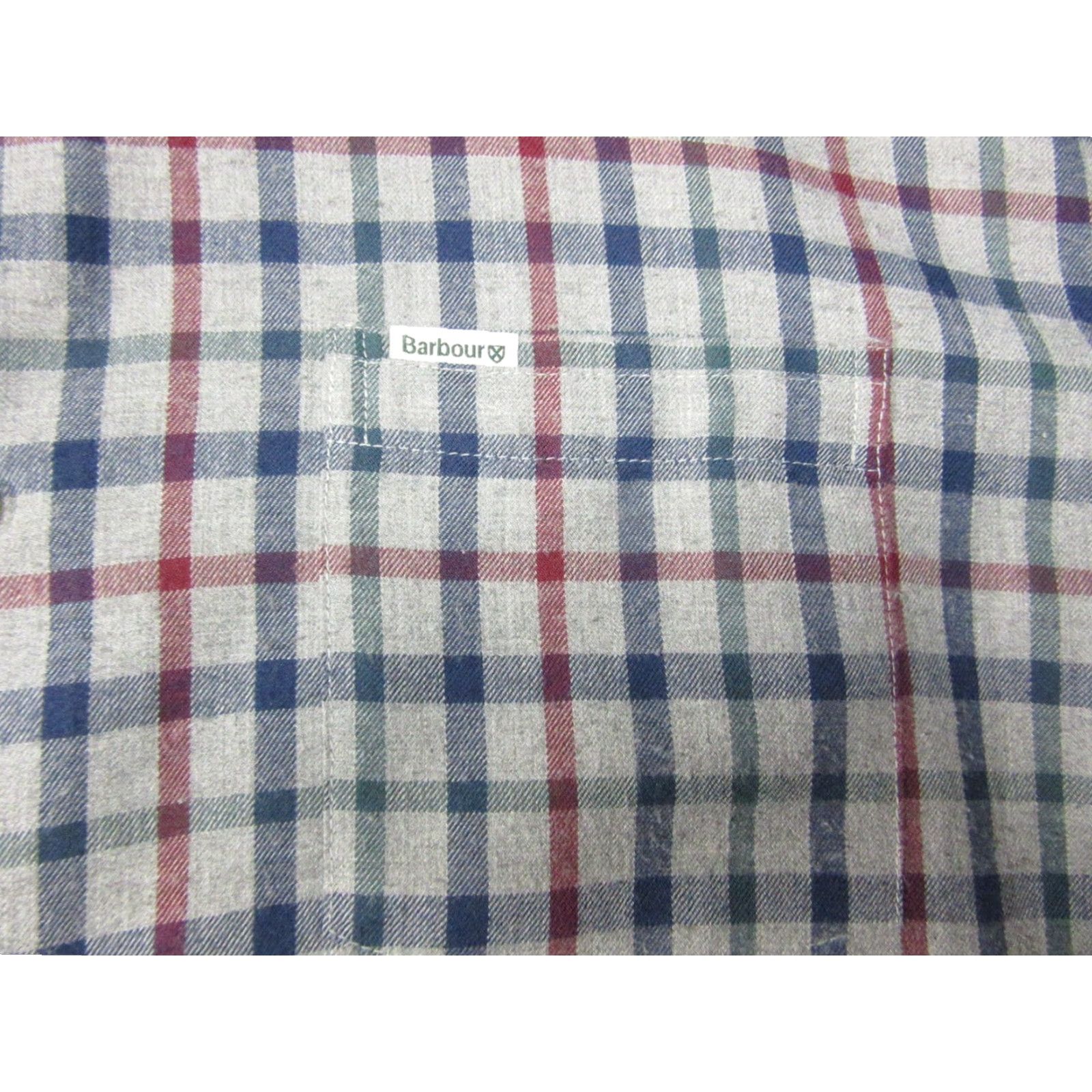 Barbour Barbour Shirt Mens L Gray Blue Red Plaid Button Down Casual Outdoor Classic Long Sleeve Regular Fit Size US L / EU 52-54 / 3 - 2 Thumbnail