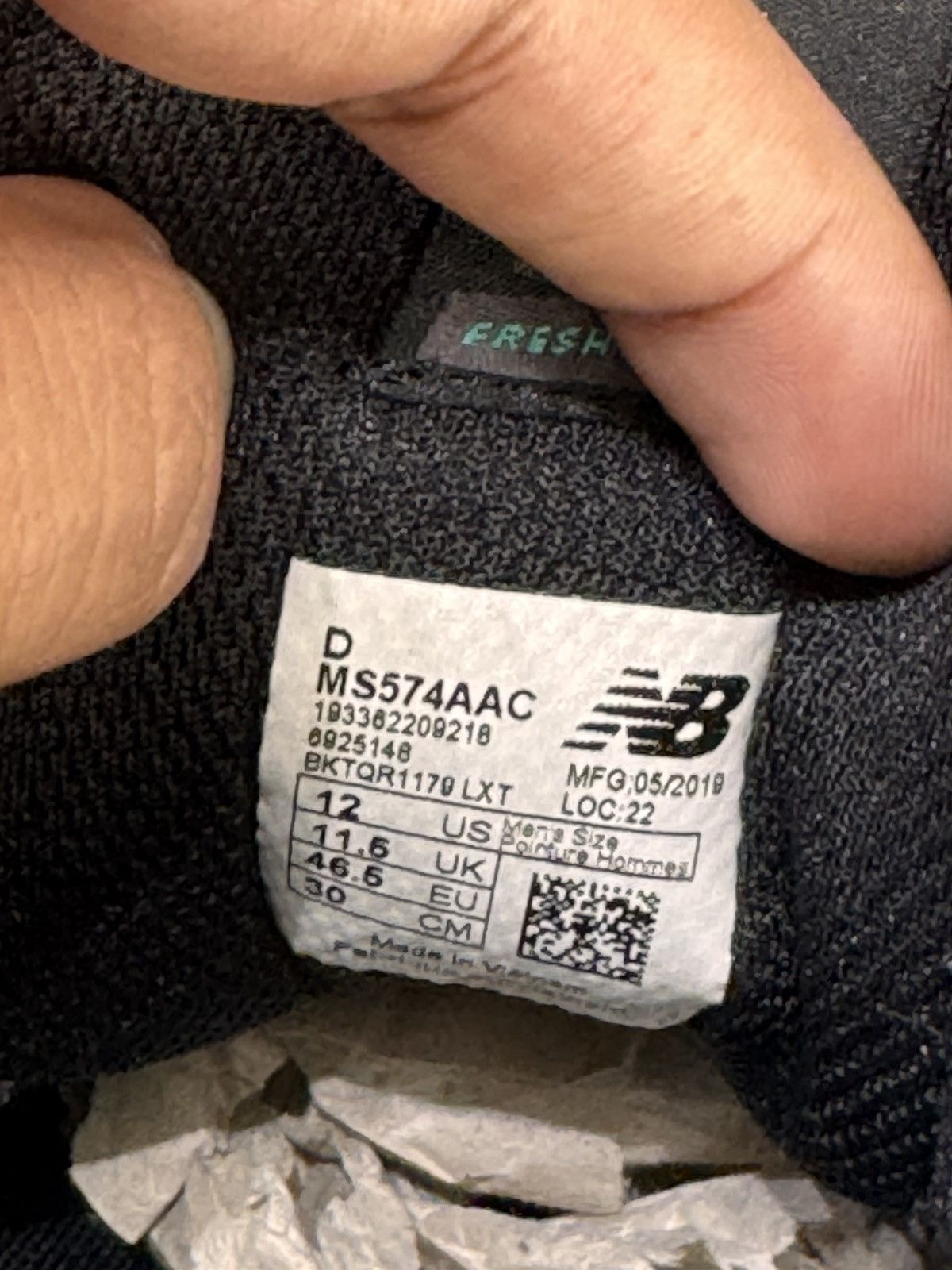 New Balance New Balance 574 MODNE MS574AAC Size 12 Size US 12 / EU 45 - 9 Thumbnail