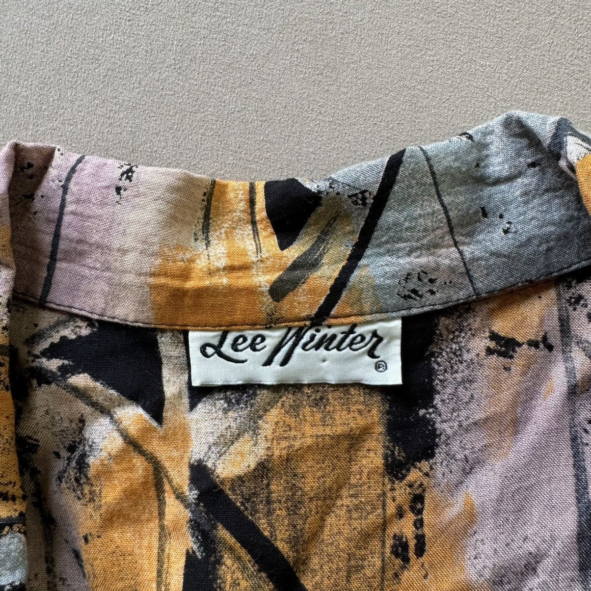 Other Vintage Lee Winter Artisan Resort Collar Shirt Size L / US 10 / IT 46 - 6 Thumbnail