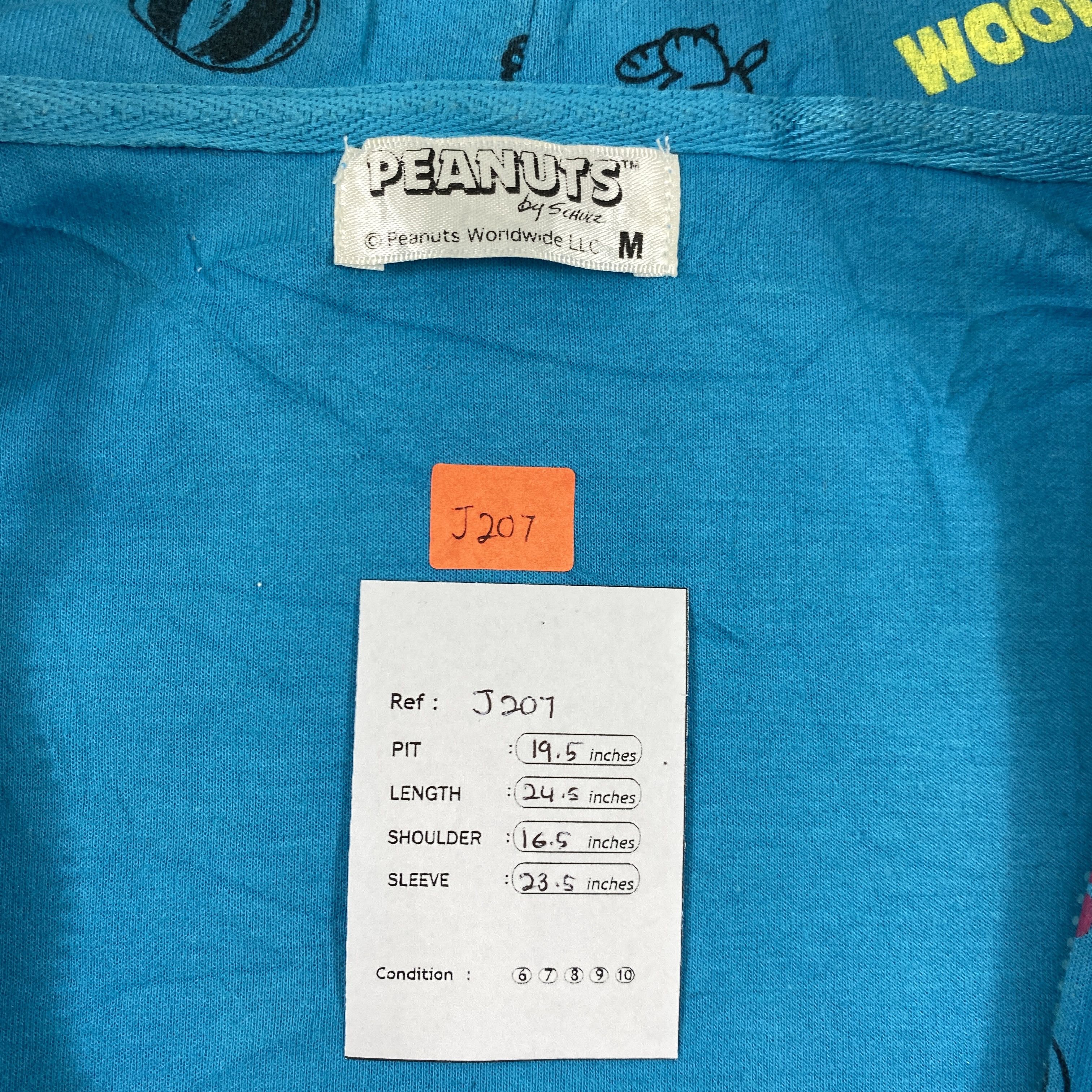 Japanese Brand Vintage Snoopy Peanuts Full Print Hoodie Sweatshirt - J207 Size US S / EU 44-46 / 1 - 5 Thumbnail