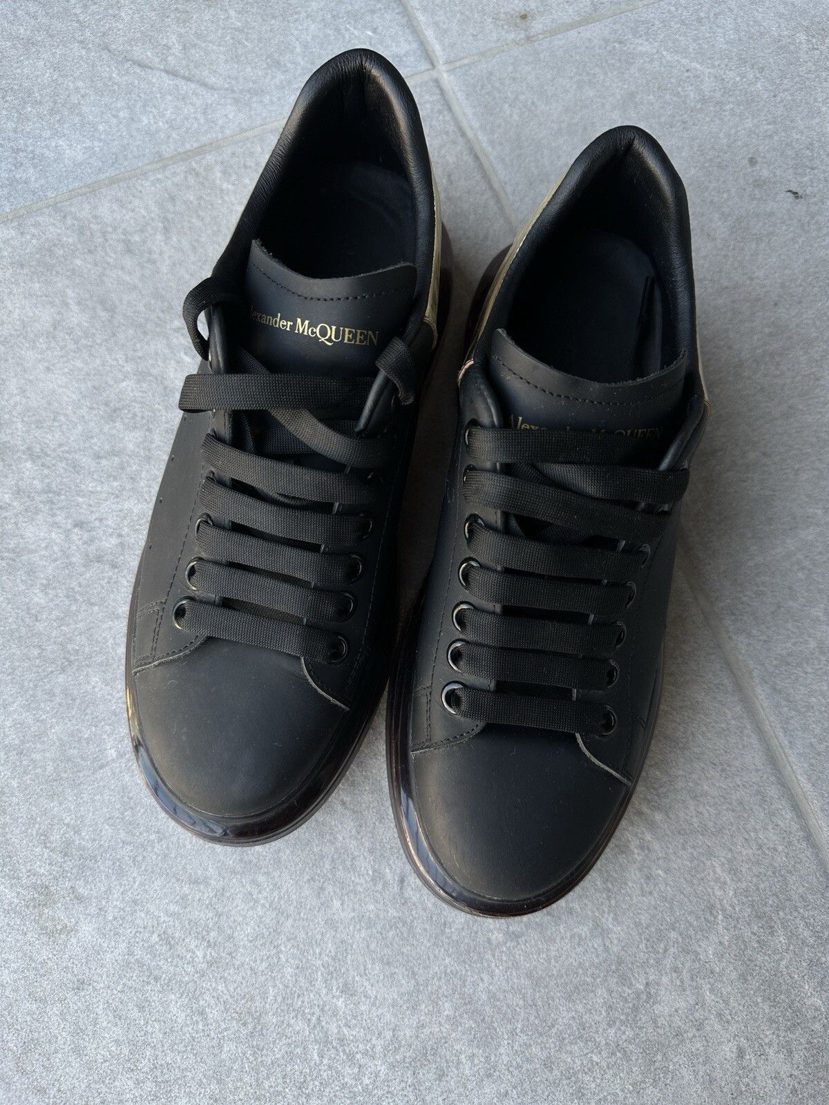 Alexander McQueen Alexander McQueen Oversized Classic Womens Sneakers Shoes Size US 9 / IT 39 - 4 Thumbnail