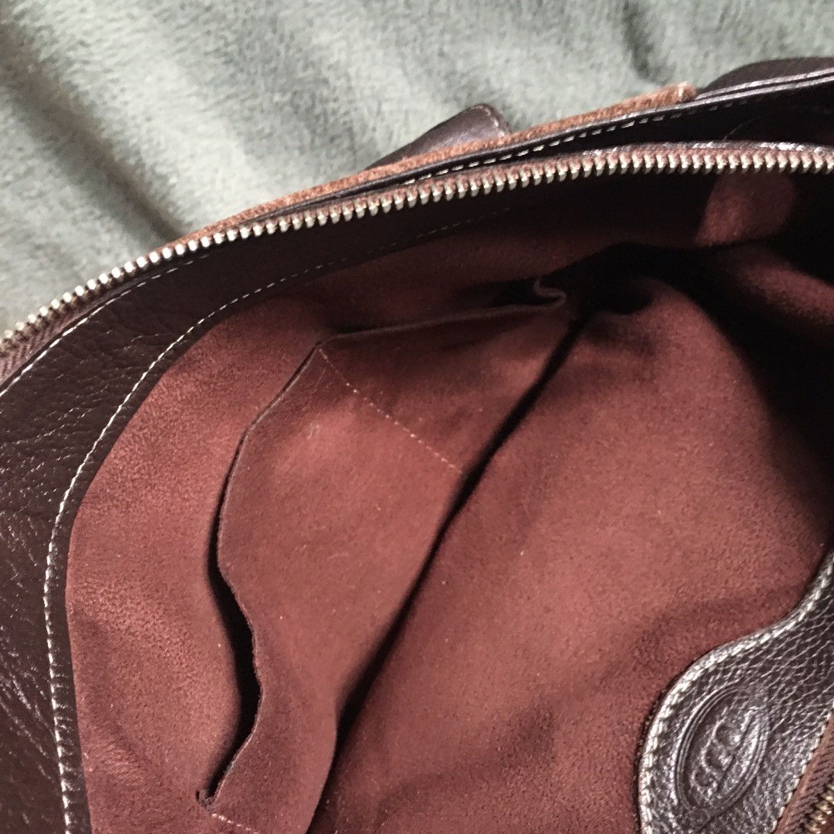 Tod's TOD’S Brown Suede Leather Handbag ShoulderTote Bag Size ONE SIZE - 11 Thumbnail