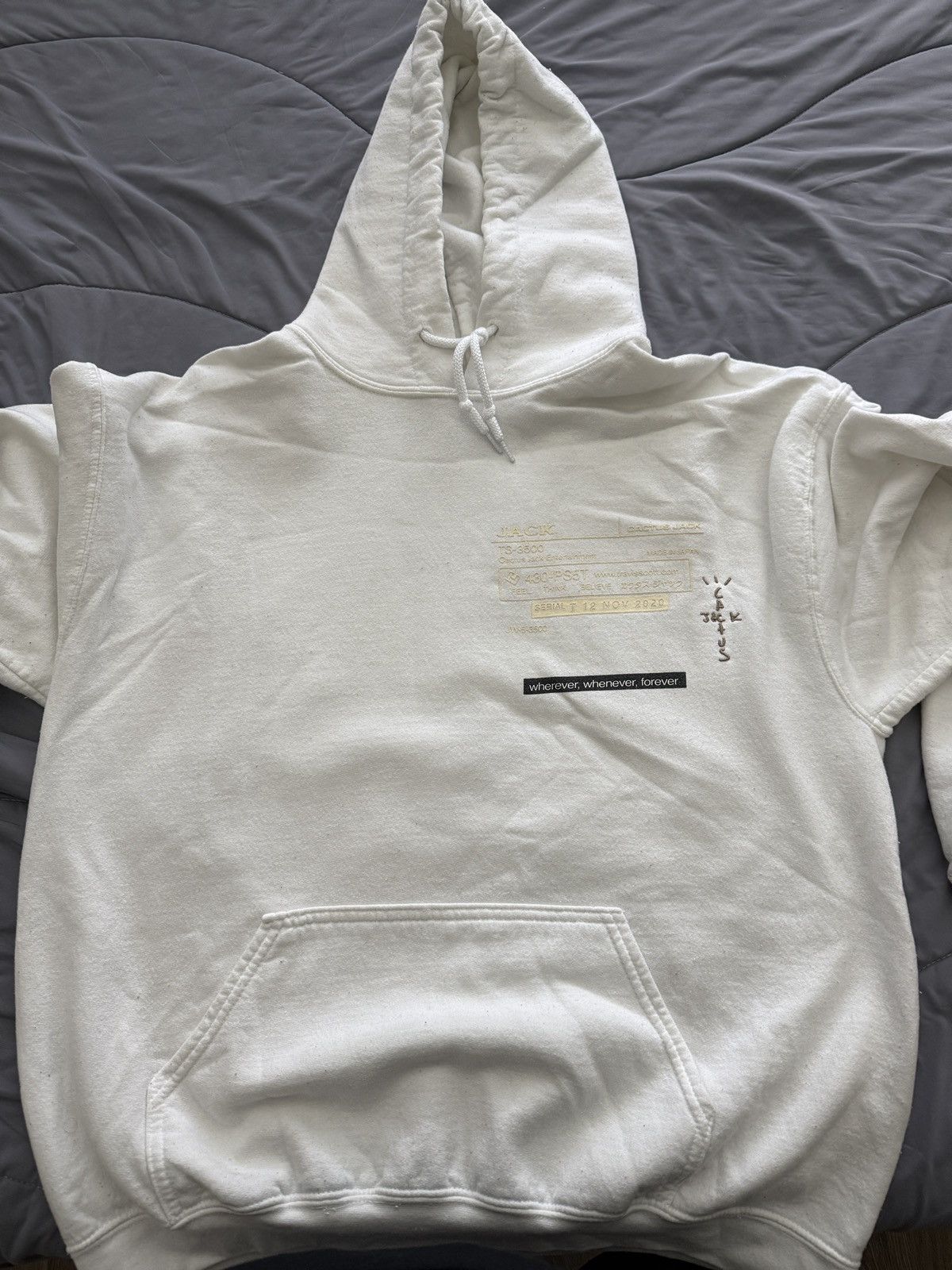 CACTUS JACK DIGITAL GIRL HOODIE M