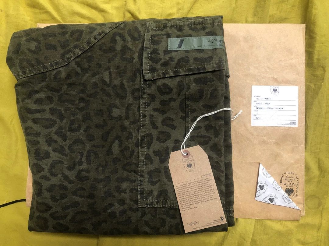 Wtaps Wtaps 12aw jungle.stock s pants Size US 26 / EU 42 - 1 Thumbnail