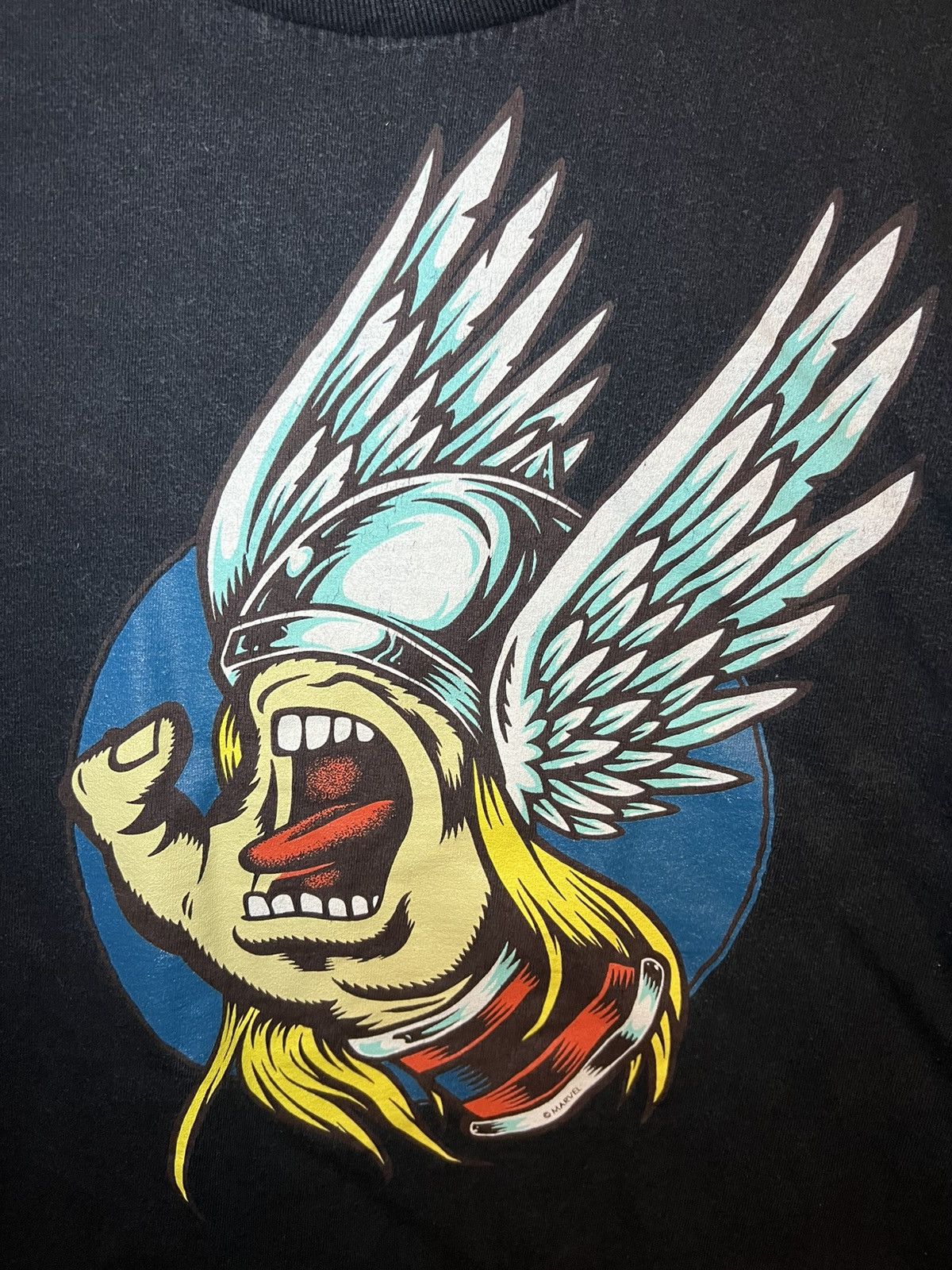 Santa Cruz Skateboards Vintage Santa Cruz Skateboards X Marvel Comics Thor t-shirt Size US L / EU 52-54 / 3 - 5 Thumbnail