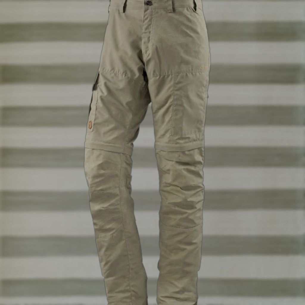 Vintage VINTAGE Fjällräven Men's Karl Zip-Off Trousers G-1000 Regular Fit 41-42 Khaki 82792 Cargo Pockets Zip Off Legs 40 Inseam Jeans? Wait. Size US 41 - 1 Thumbnail