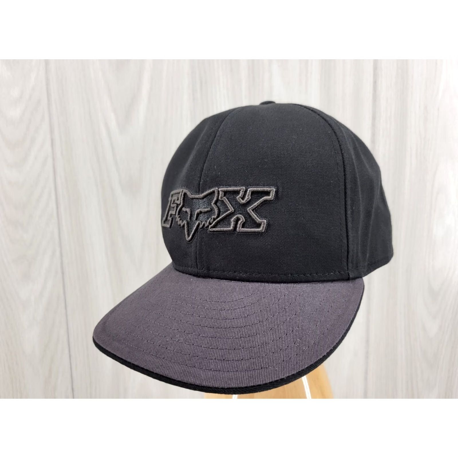 Vintage Fox Embroidered Snapback Cap Hat Black Size ONE SIZE - 2 Thumbnail