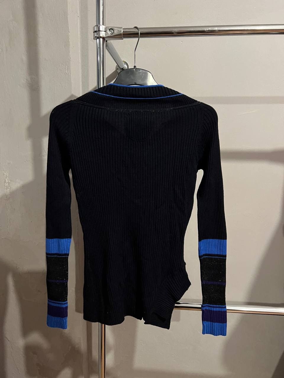 Marithe + Francois Girbaud MARITHE FRANCOIS GIRBAUD ARCHIVAL ASYMMETRICAL WOOL SWEATER Size L / US 10 / IT 46 - 13 Thumbnail