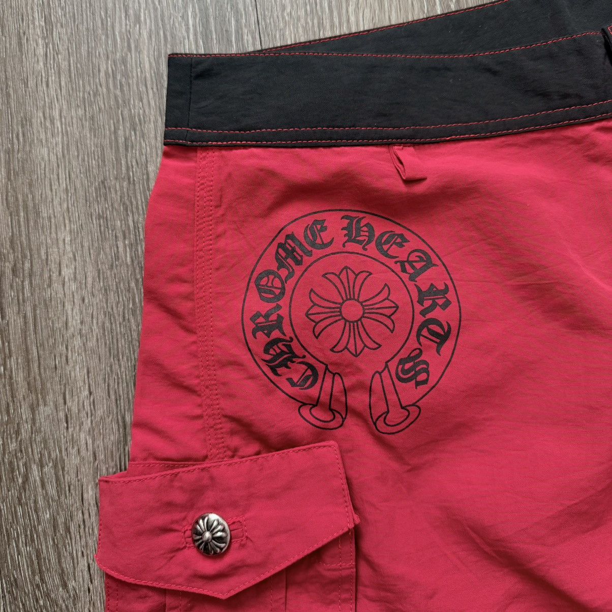 Chrome Hearts Chrome Hearts Cross Patch Shorts 1 of 1 RARE 100% Authentic Size US 32 / EU 48 - 3 Thumbnail