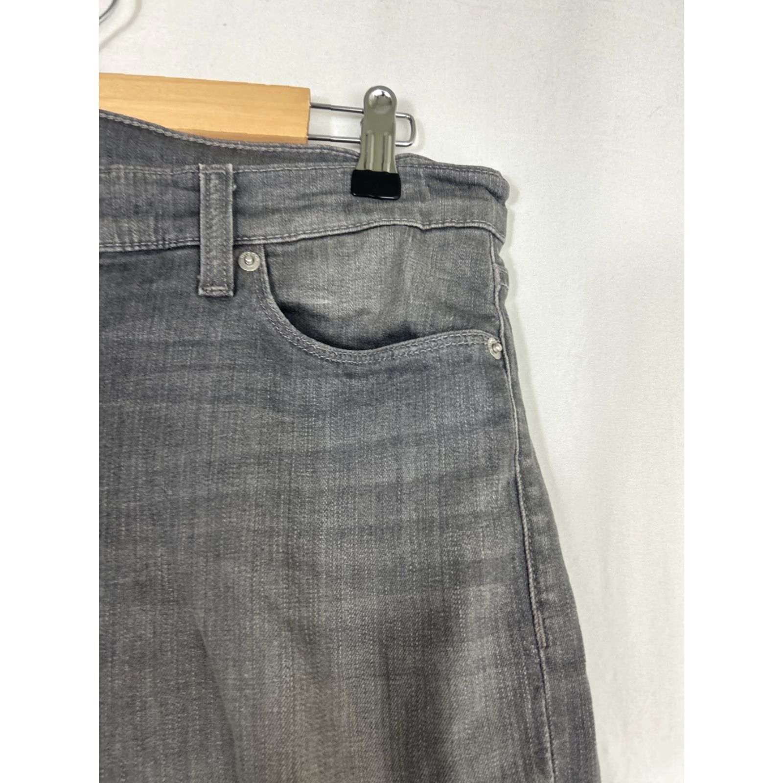 Hudson Hudson Jeans Womens 30 Super Skinny Krista Gain Gray Denim 34x27 Size 30" / US 8 / IT 44 - 5 Thumbnail