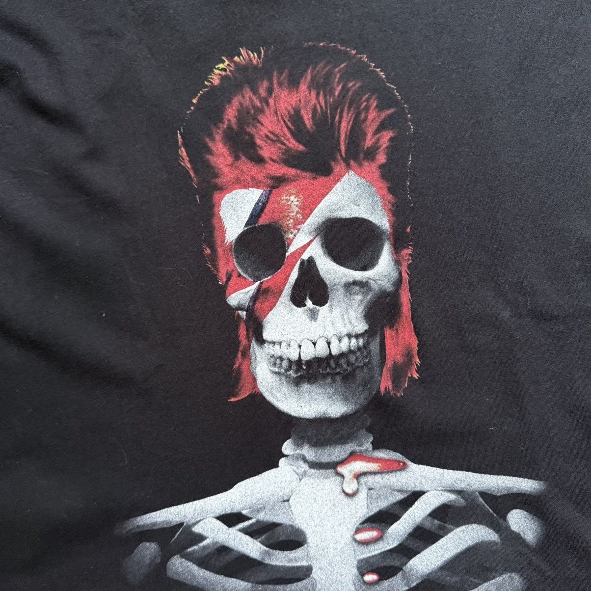 Band Tees Vintage David Bowie Skull T-Shirt Size L / US 10 / IT 46 - 4 Thumbnail