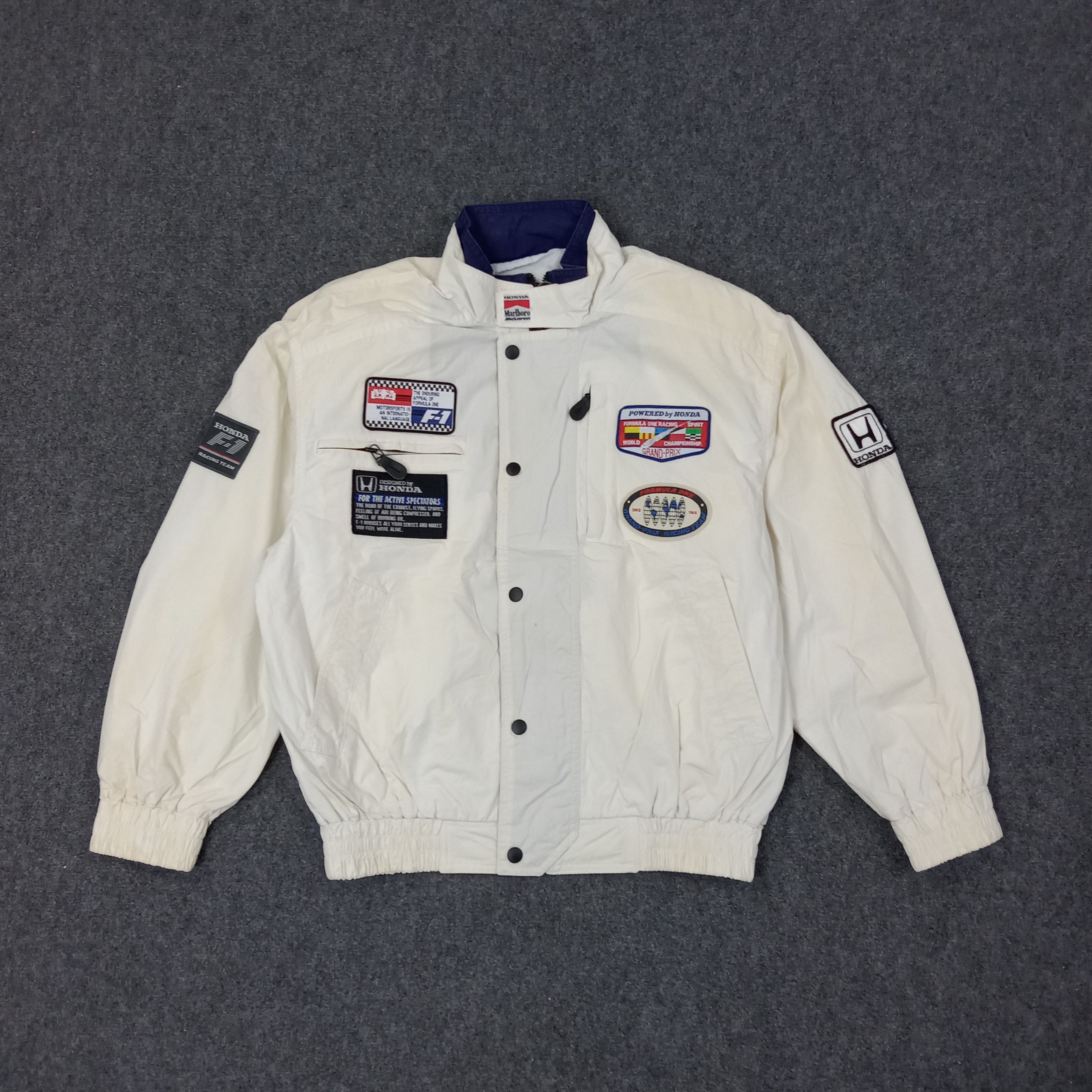 Honda Honda Formula One Japanese Racing Jacket C246N20 Size US L / EU 52-54 / 3 - 3 Thumbnail