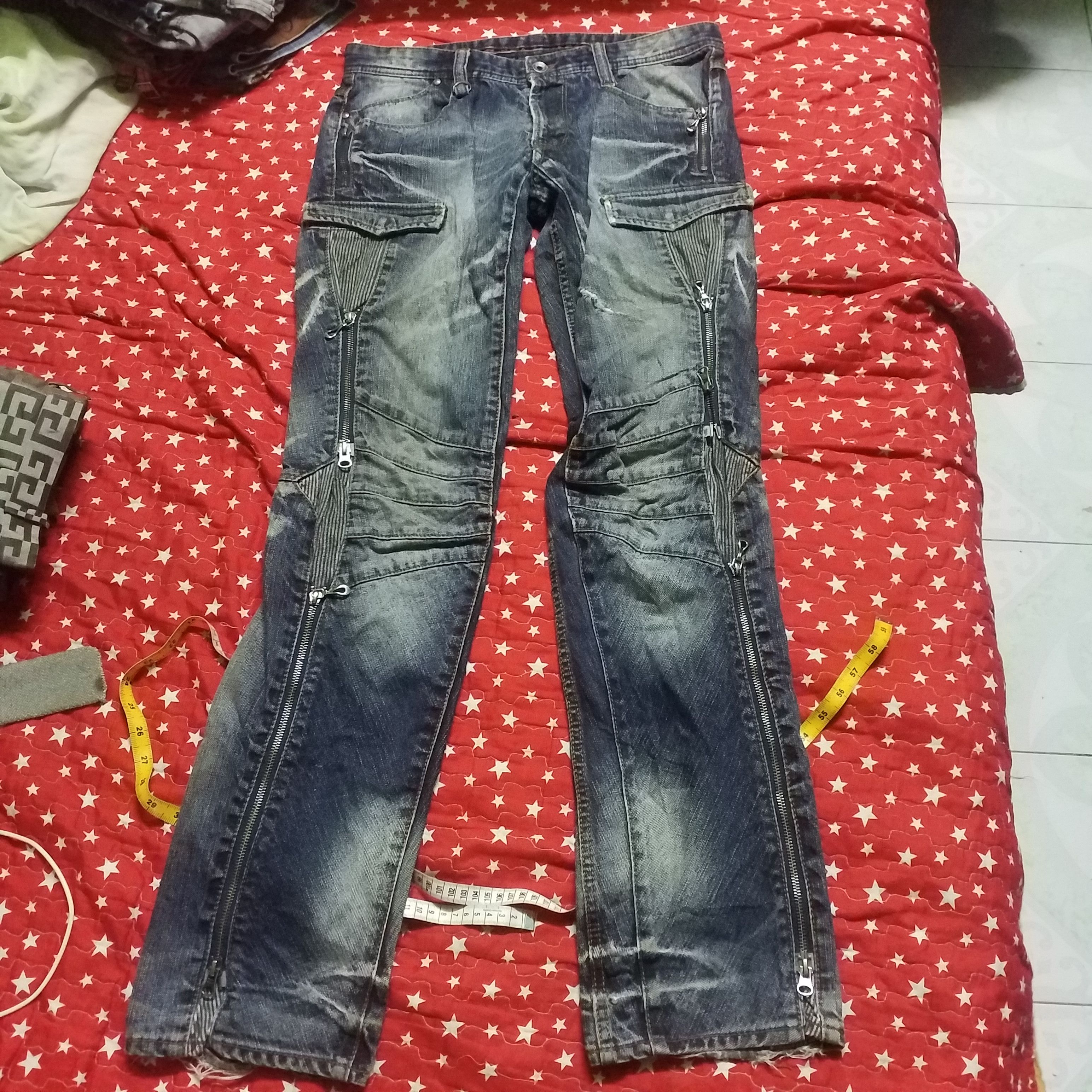 Nicole Club NICOLE CLUB JEANS CARGO HARD MATERIAL Size 34" / US 12 / IT 48 - 1 Thumbnail