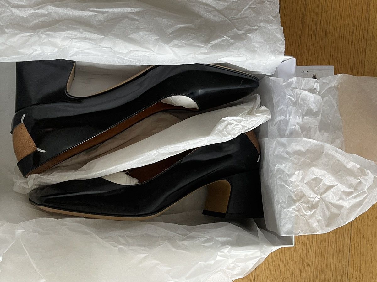 Maison Margiela MAISON MARGIELA Four stitches décortiqué pumps Size US 6 / IT 36 - 10 Thumbnail