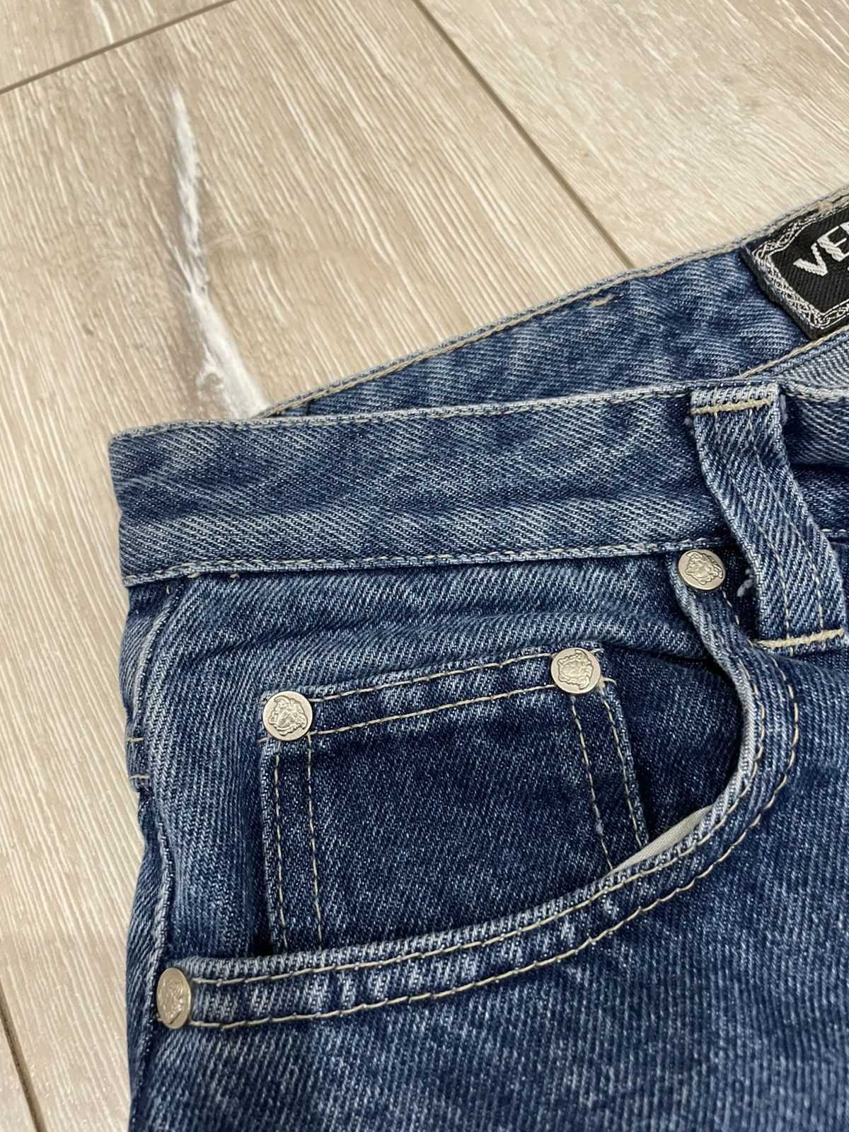 Versace Jeans Couture Vintage 90s Versace Jeans Couture Denim size 31 Size US 31 - 4 Thumbnail