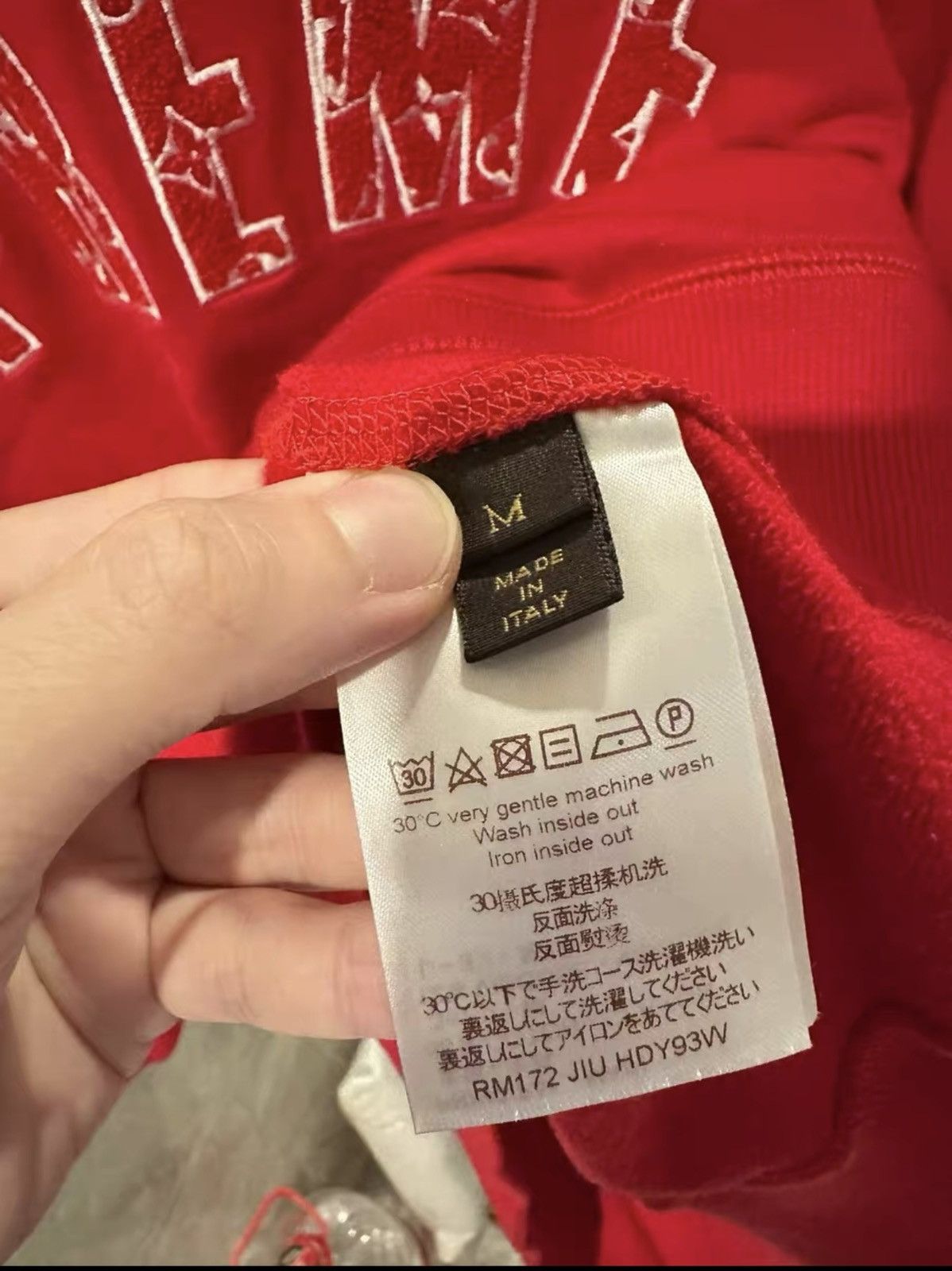 Louis Vuitton × Supreme Supreme Louis Vuitton arc logo crewneck Size US M / EU 48-50 / 2 - 4 Thumbnail