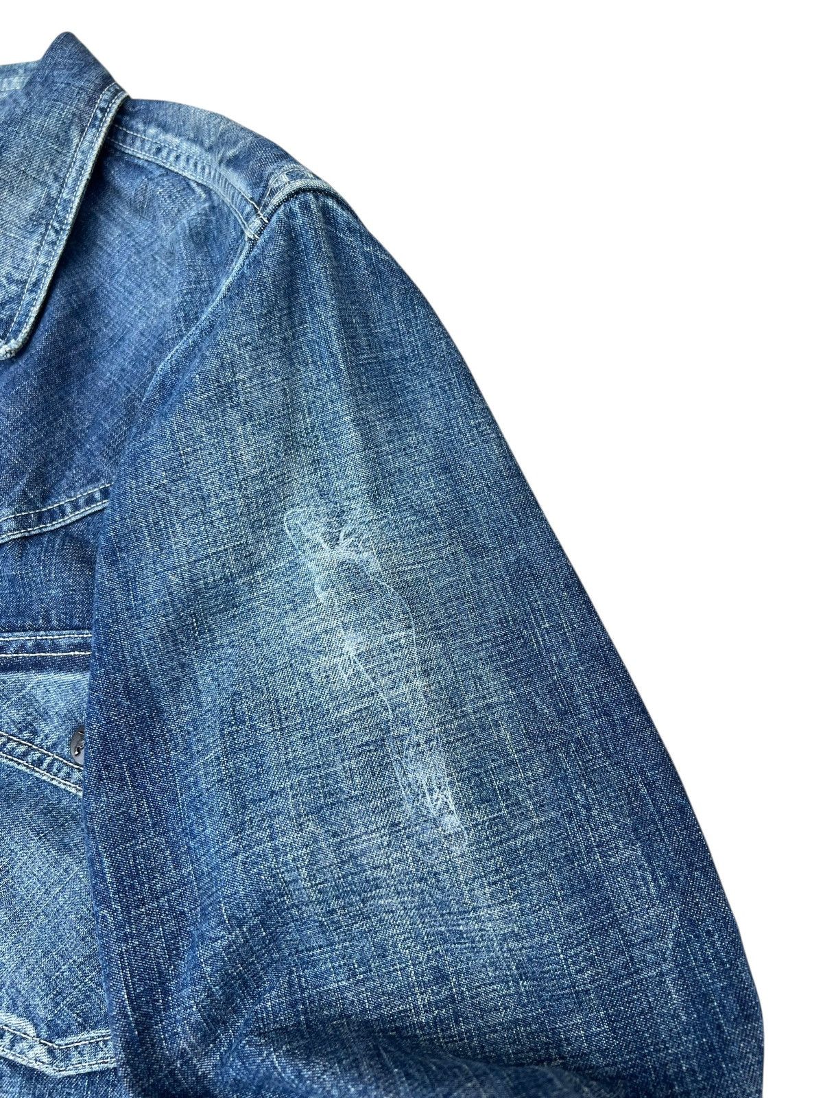 roarguns Roar Guns Japan Thick Denim Western Shirt Size US M / EU 48-50 / 2 - 22 Thumbnail