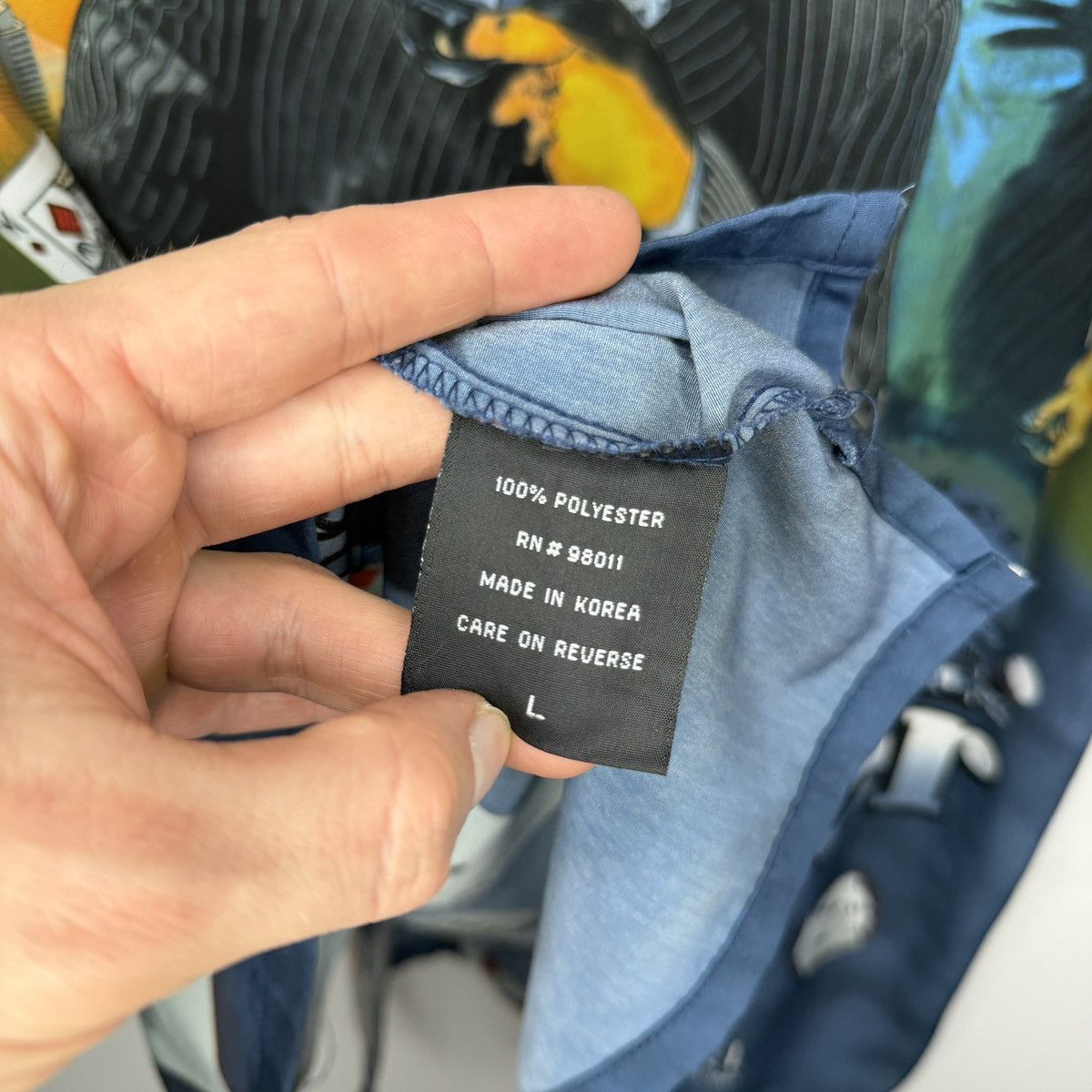 Vintage Y2K VTG FERUGINI HUSTLER LUCKY WAYS PRINT GAMBLING SHIRT Size US L / EU 52-54 / 3 - 11 Thumbnail